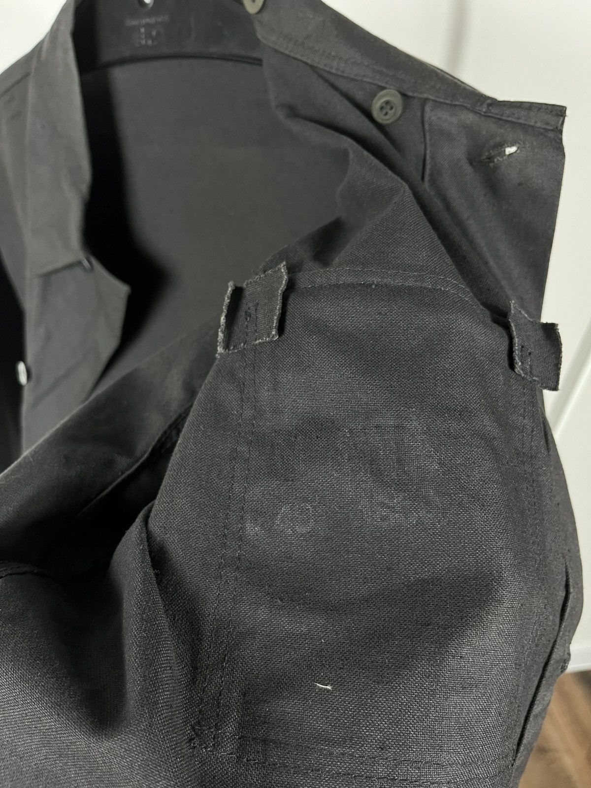 Other Vintage German Military Black Work Overshirt Jacket K48 Size US M / EU 48-50 / 2 - 9 Thumbnail