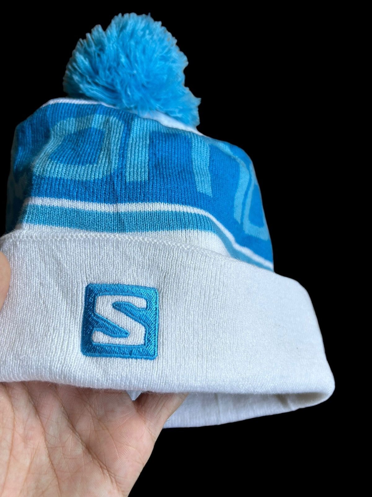 Salomon SALOMON Big Logo Beanie Hats 🔥 Size ONE SIZE - 3 Thumbnail