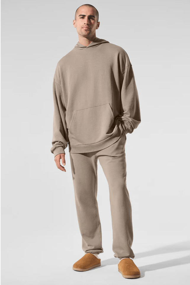 Alo Alo Yoga Men's Chill Vintage Wash Hoodie Sweatpant Set S Size US S / EU 44-46 / 1 - 1 Thumbnail
