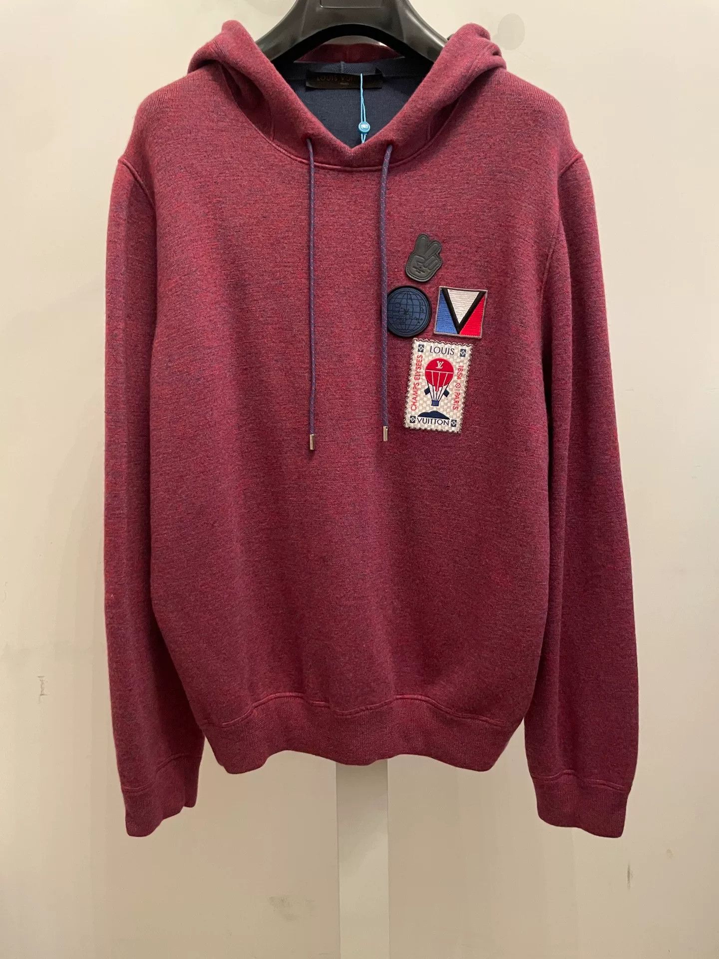 Louis Vuitton Louis Vuitton Hooded Pullover Sweatshirt Size US XL / EU 56 / 4 - 1 Thumbnail