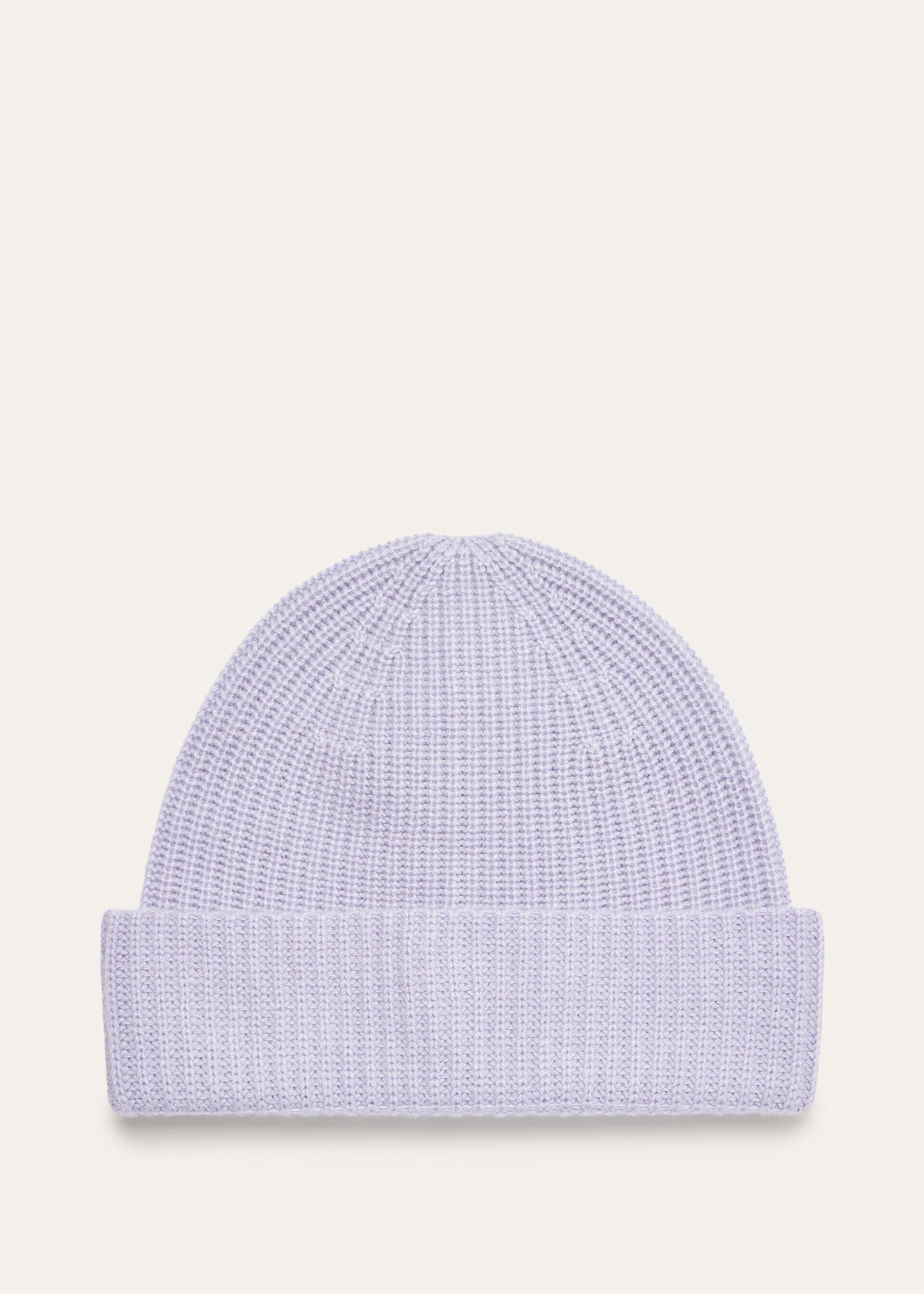Loro Piana os11x0426 FXM0042 Size: OS / Sergio Beanie Hat / Cap Violet Size ONE SIZE - 1 Thumbnail