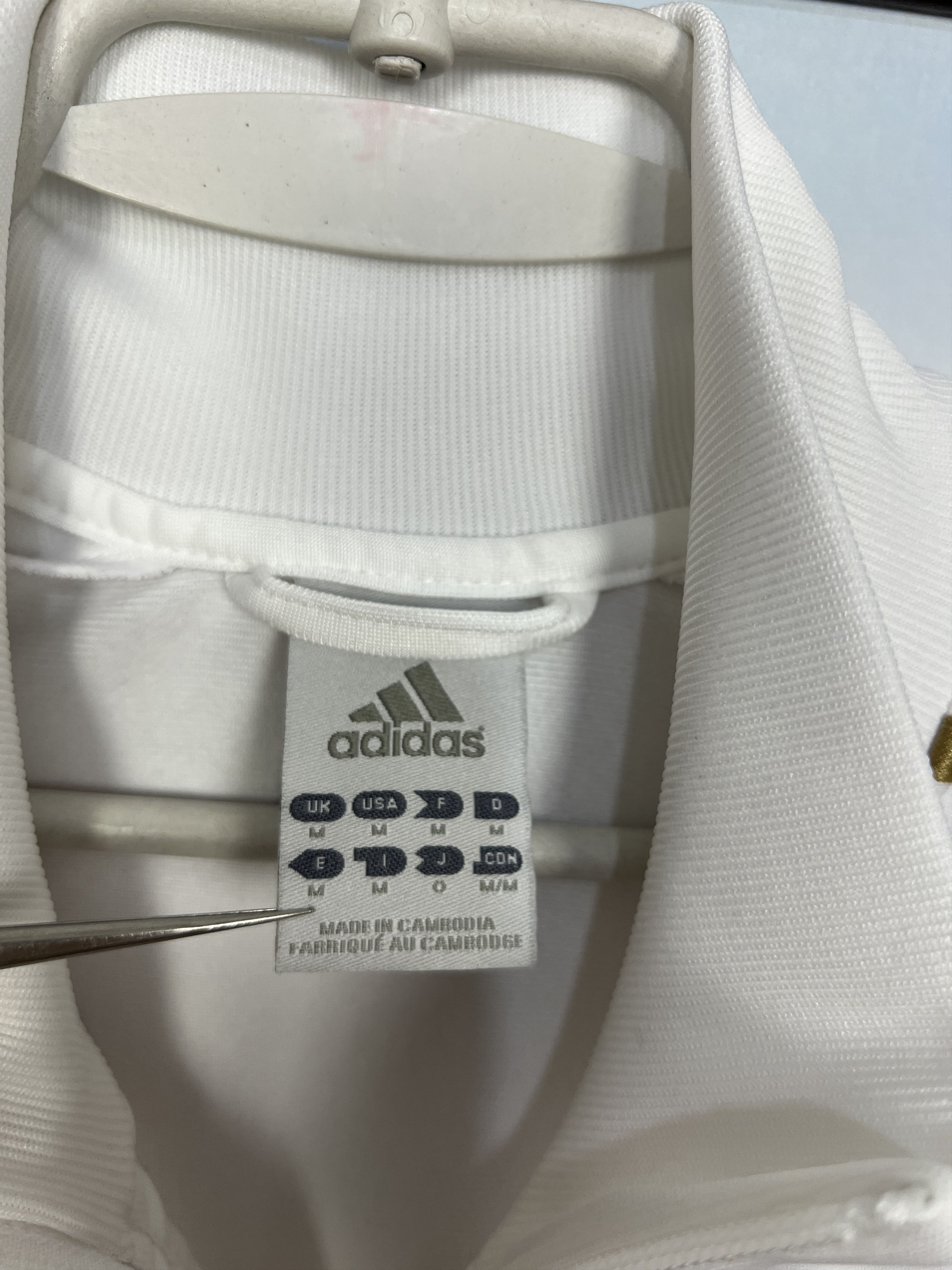Adidas Vintage Adidas Real Madrid Football Jacket Soccer Track Top Size US M / EU 48-50 / 2 - 6 Thumbnail