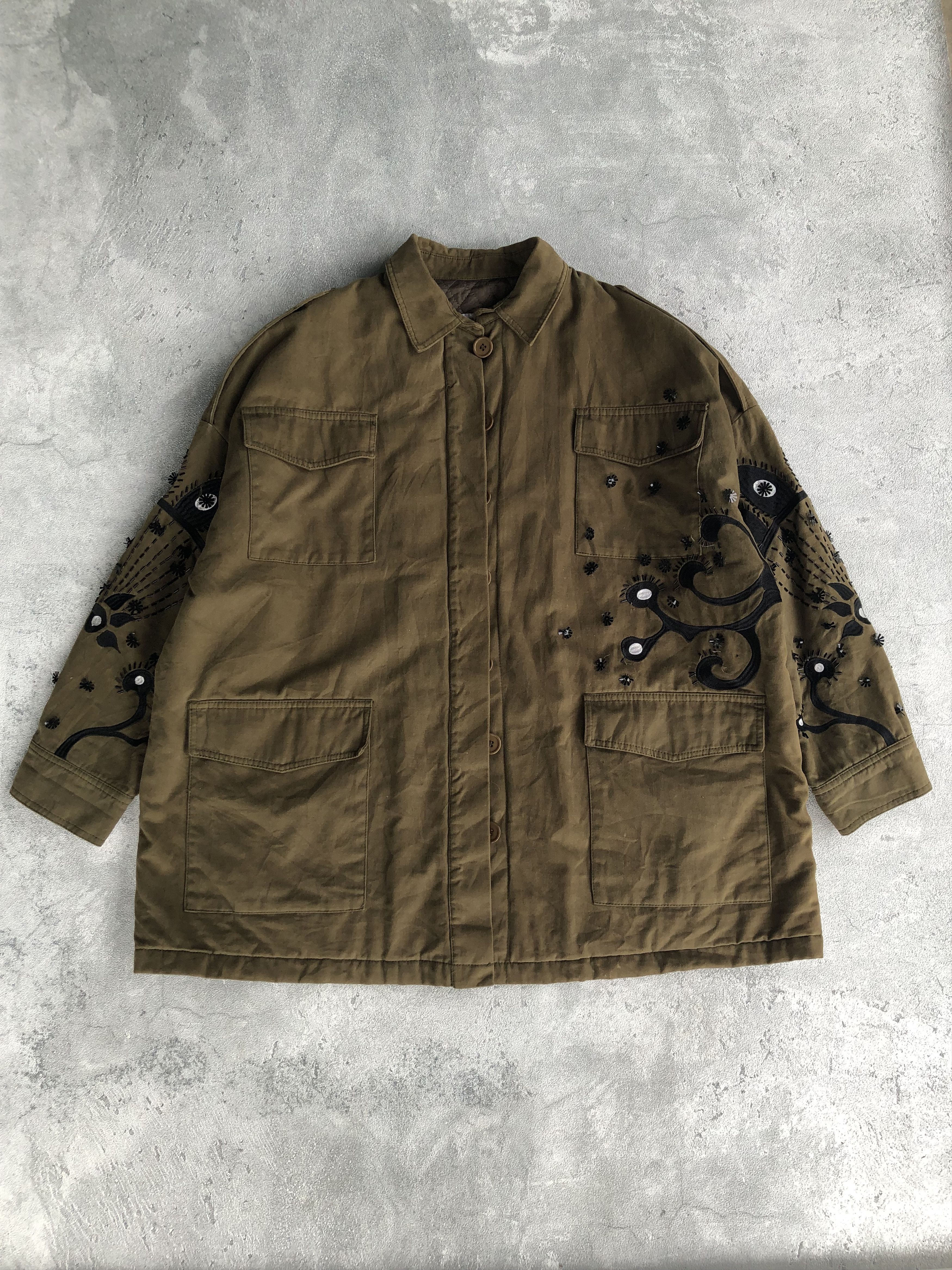 Japanese Brand JS New York Military Jacket Size US XXL / EU 58 / 5 - 1 Thumbnail