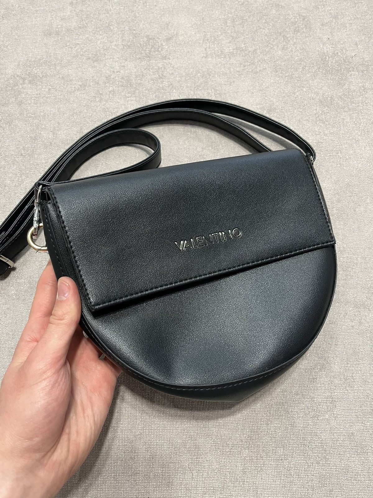 Valentino Valentino Spa Womens Black Shoulder Bag Logo Luxury Size ONE SIZE - 2 Thumbnail