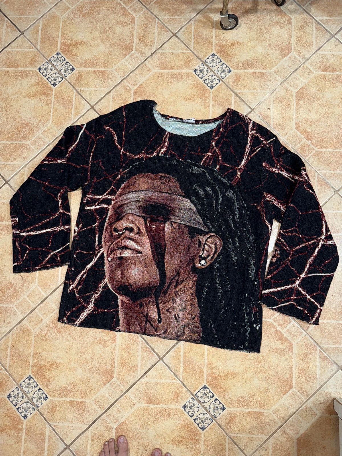 Other Streetwear Starving Young Thug SLATT Tapestry crewneck Size US L / EU 52-54 / 3 - 2 Thumbnail