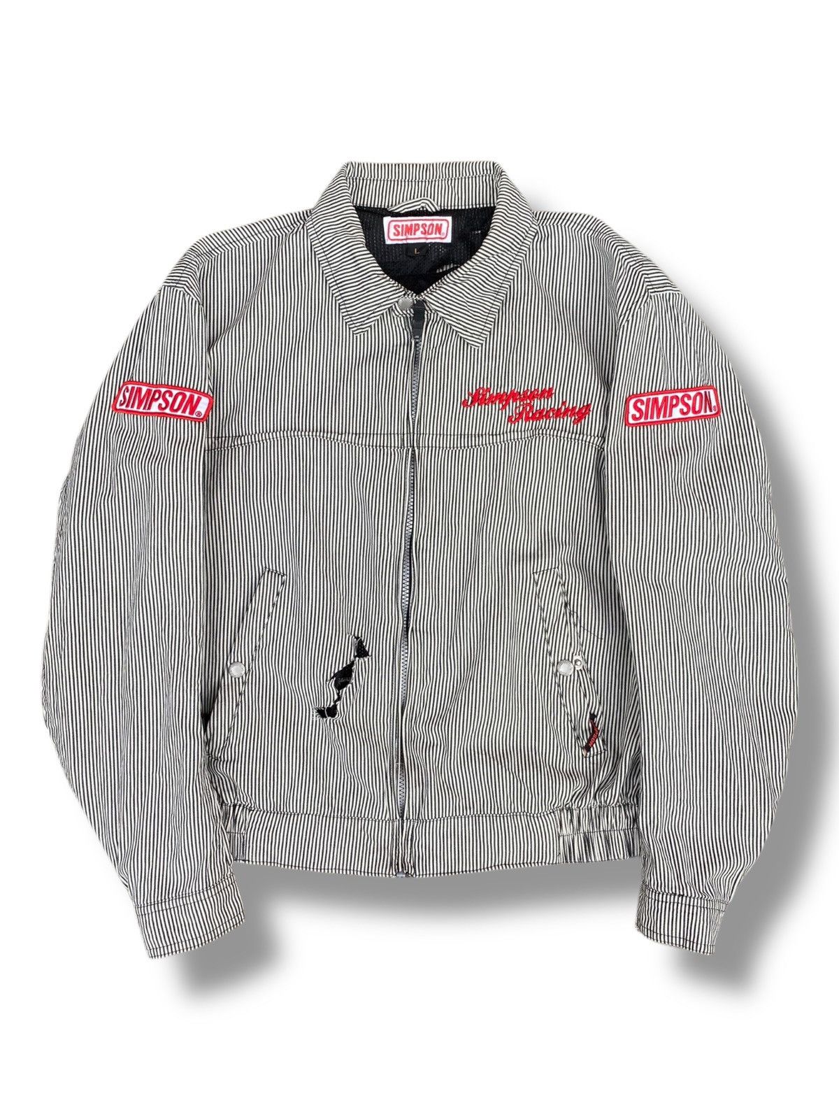 Sports Specialties × Vintage Vintage Simpson Racing Tear Jacket. #E6 Size US L / EU 52-54 / 3 - 2 Thumbnail