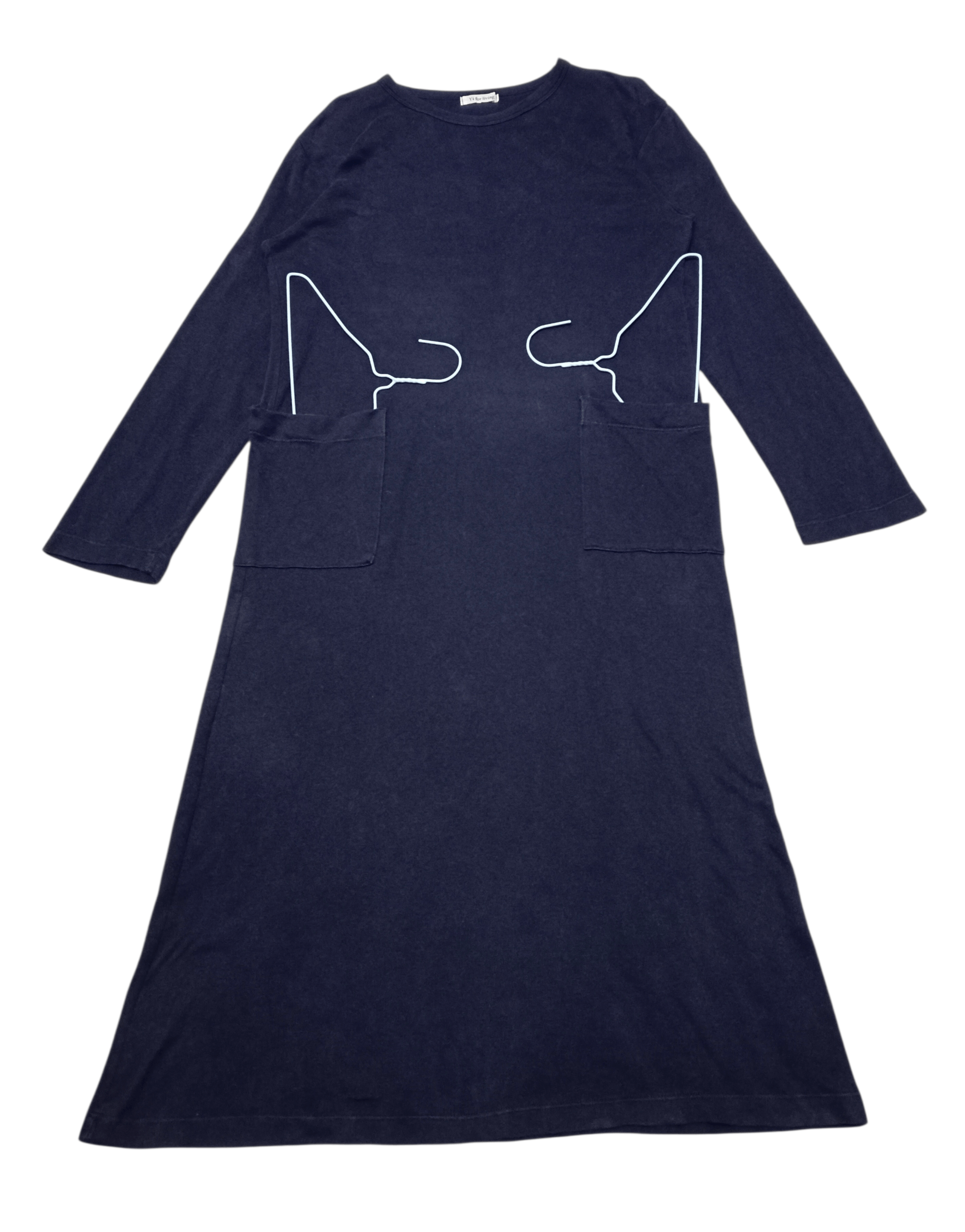 Yohji Yamamoto Y`s For Living By Yohji Yamamoto Two Pocke Long Dress Size M / US 6-8 / IT 42-44 - 1 Thumbnail