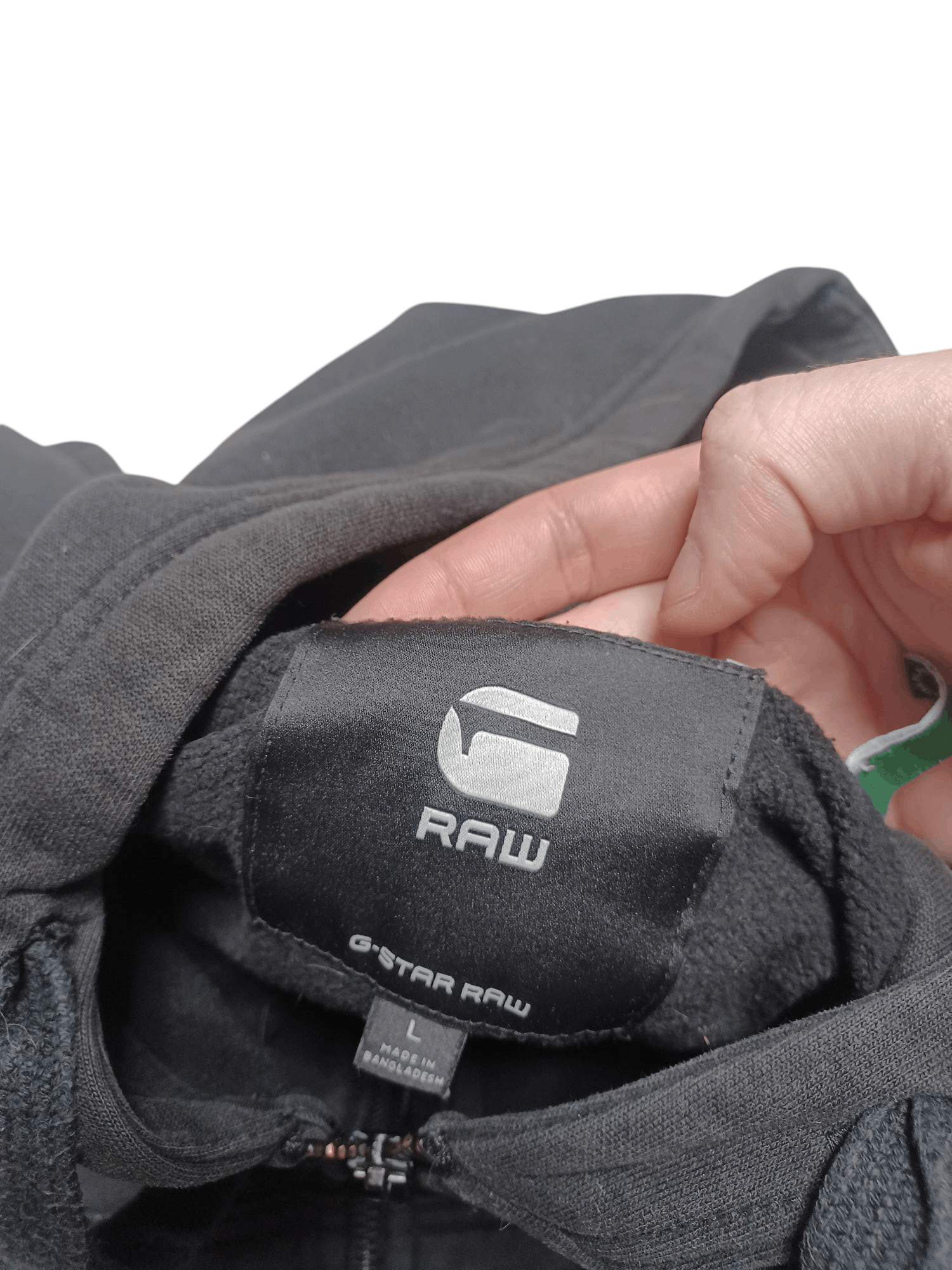 G-Star G STAR RAW DENIM BIGLOGO ZIP HOODIE JAPANESE Size US L / EU 52-54 / 3 - 5 Thumbnail