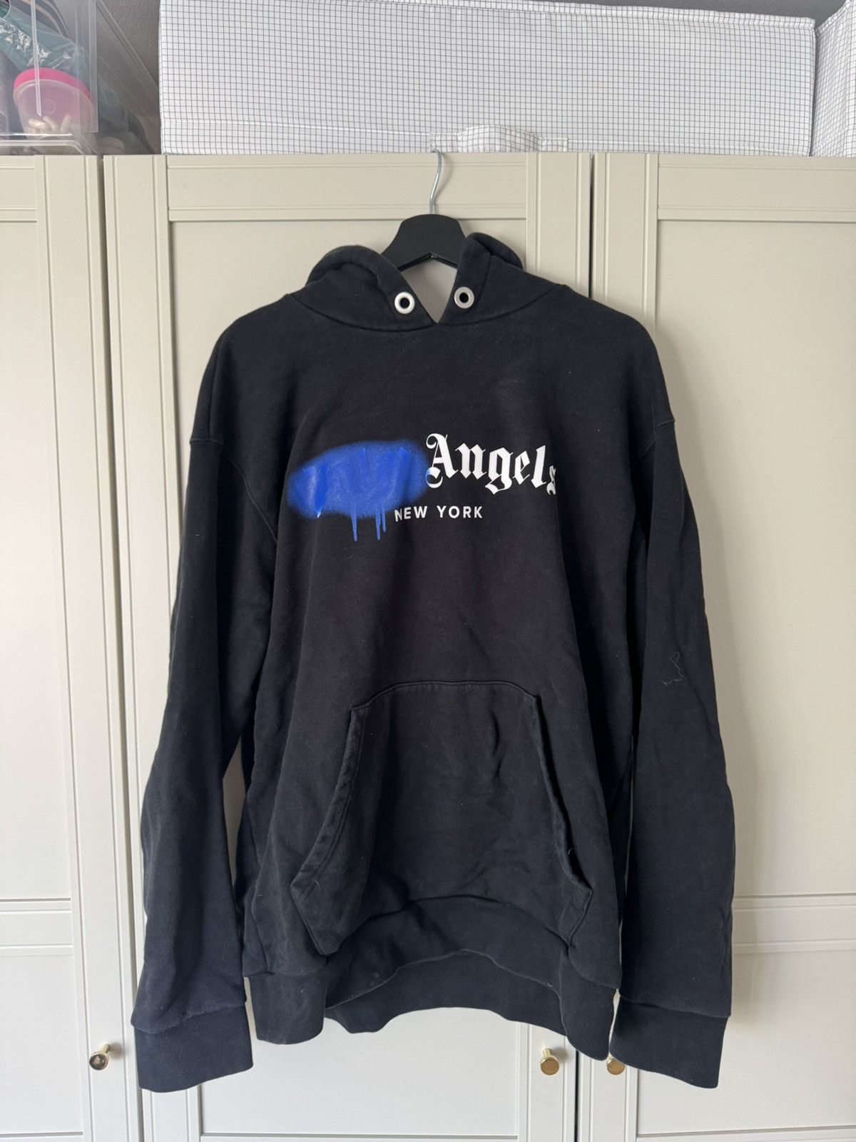Palm Angels Palm Angels New York - Blue paint Size US M / EU 48-50 / 2 - 1 Thumbnail
