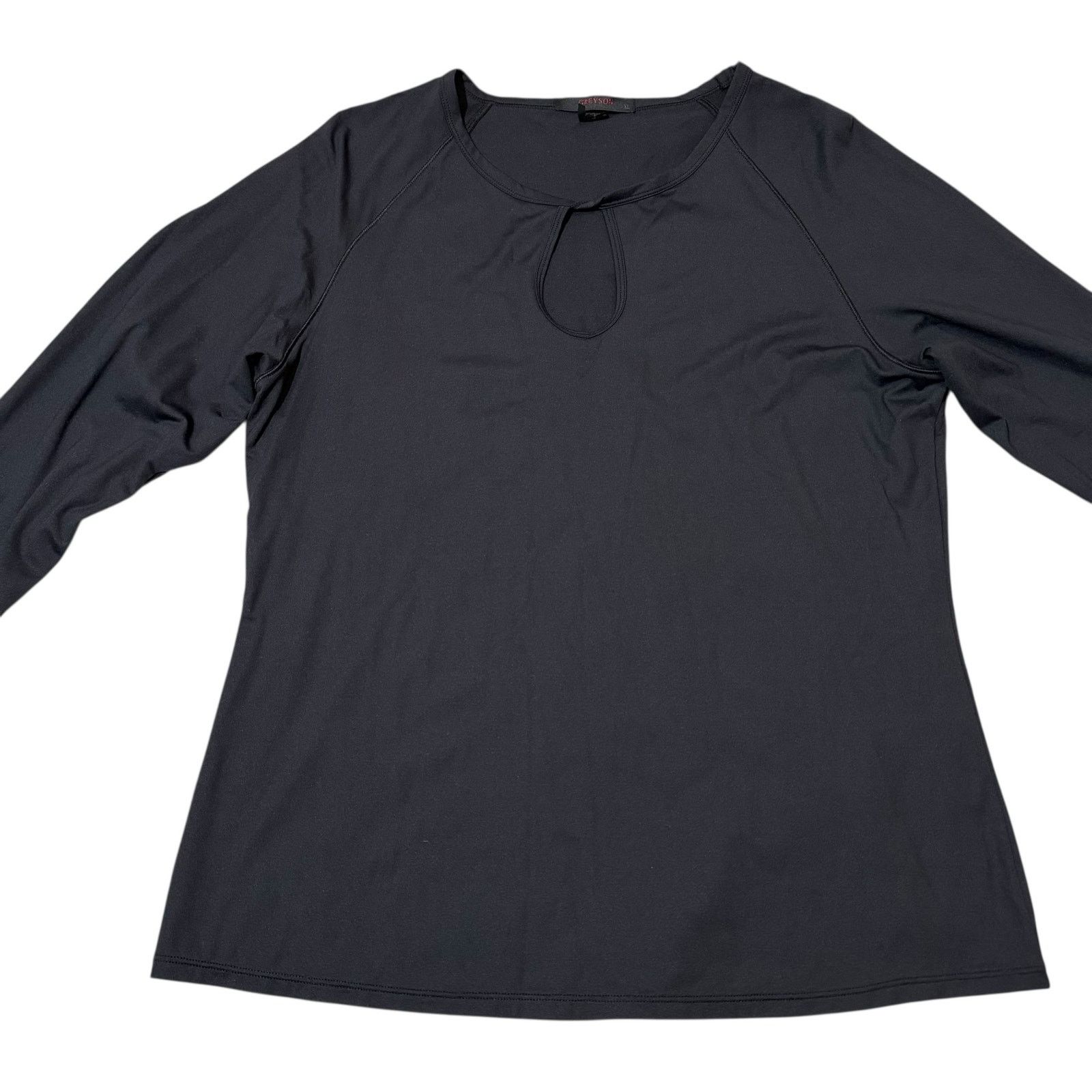 Other Greyson Tulia Top Performance Stretch Thumbholes Keyhole XL Size XL / US 12-14 / IT 48-50 - 4 Thumbnail