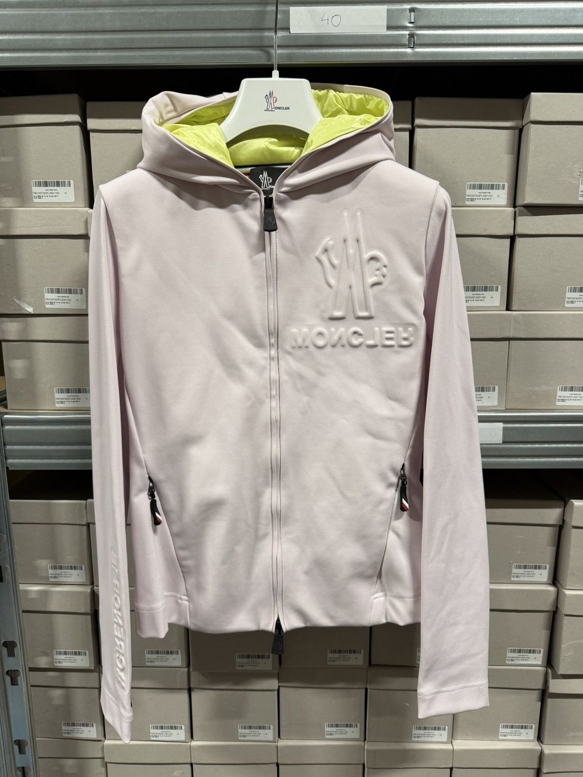 Moncler Grenoble Moncler Grenoble Zip Cardigan Hooded Jacket NEW 1000$ Size L / US 10 / IT 46 - 1 Thumbnail