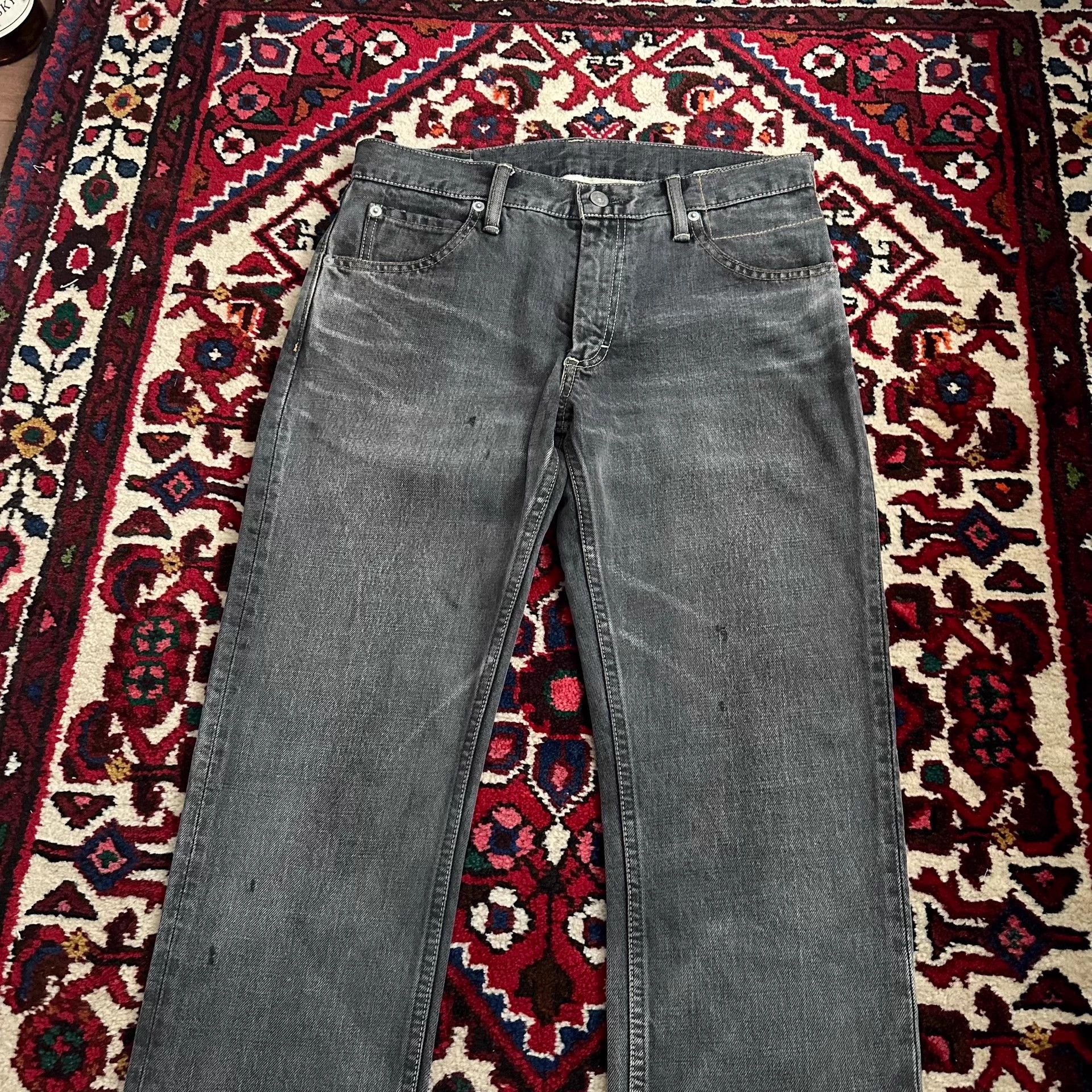 Visvim visvim 14aw 09d5 black washed jeans w32l30 Size US 32 / EU 48 - 4 Thumbnail