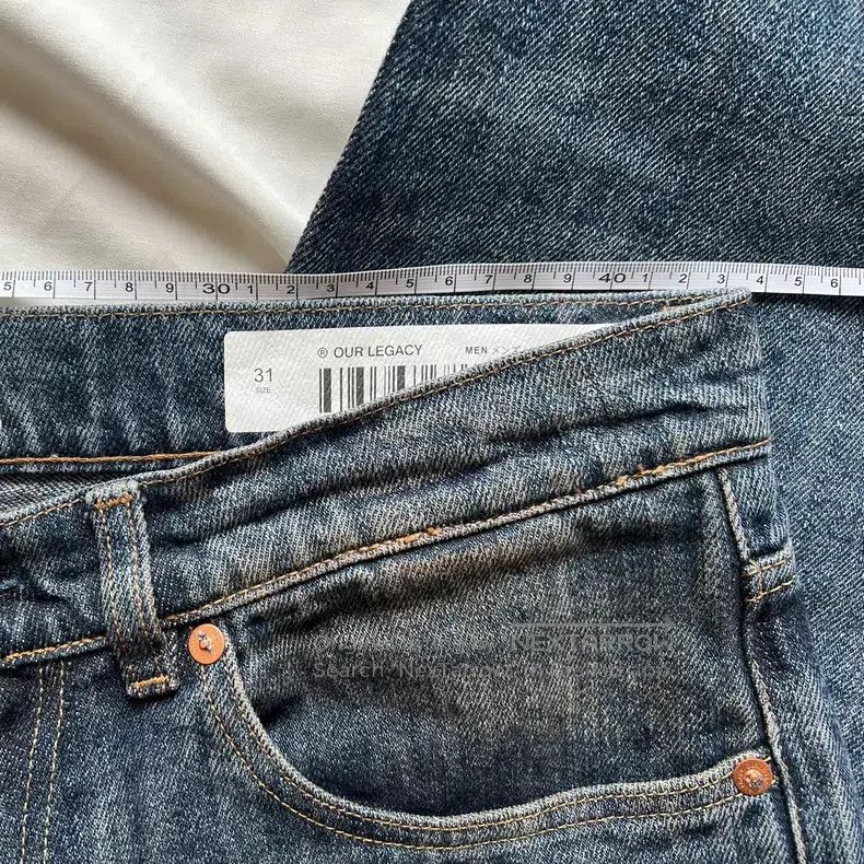 Our Legacy Our Legacy Wash Denim Pants Size US 31 - 5 Thumbnail