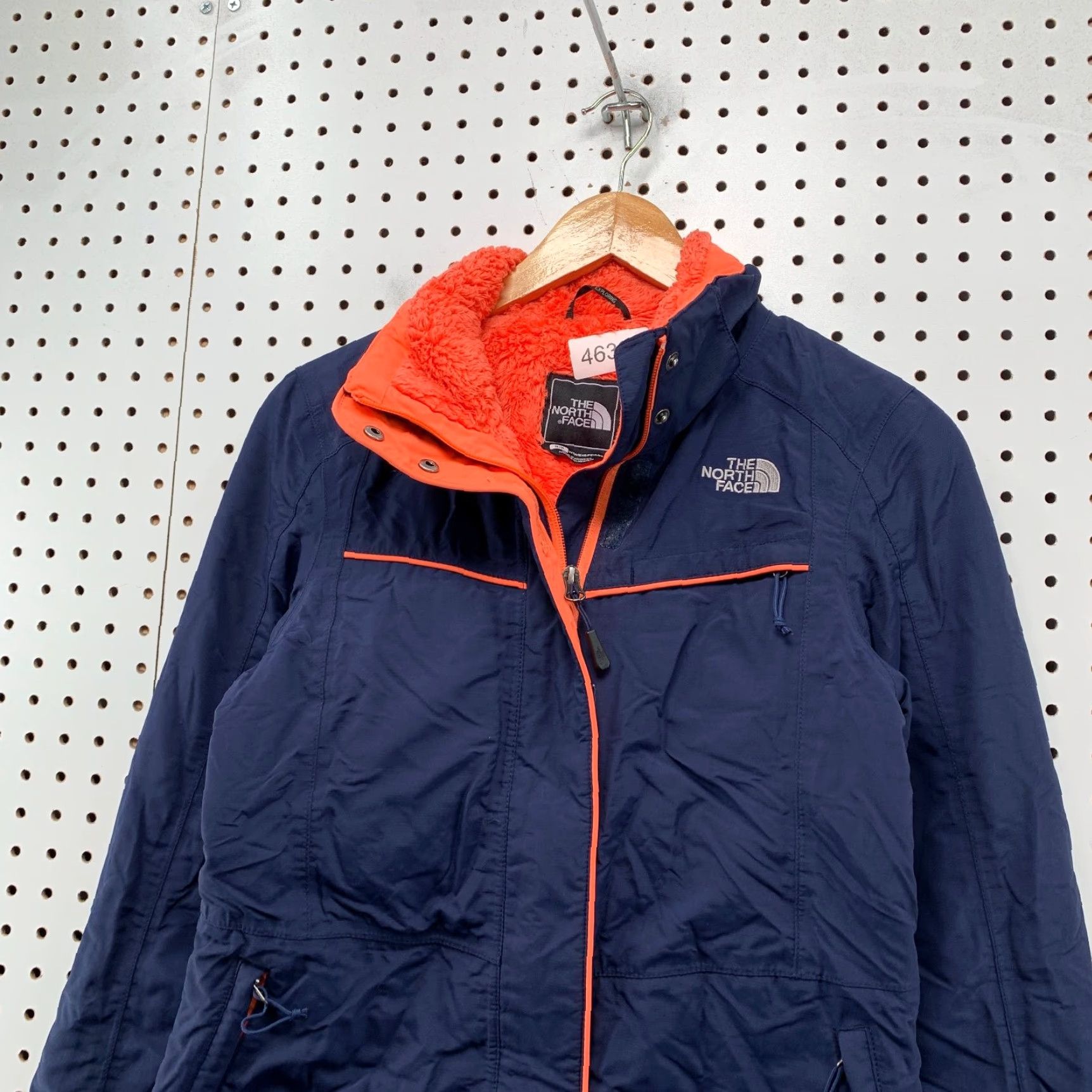The North Face The North Face Hyvent Jacket Women S Blue Lined Hooded Cozy Soft Sherpa Mid-Length Size S / US 4 / IT 40 - 5 Thumbnail
