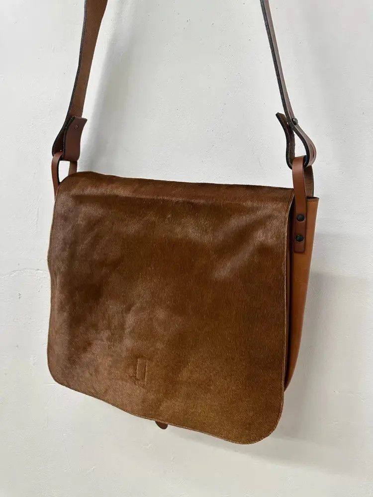 Dries Van Noten Dries Van Noten Horse Hear Leather Shoulder Bag Size ONE SIZE - 2 Thumbnail