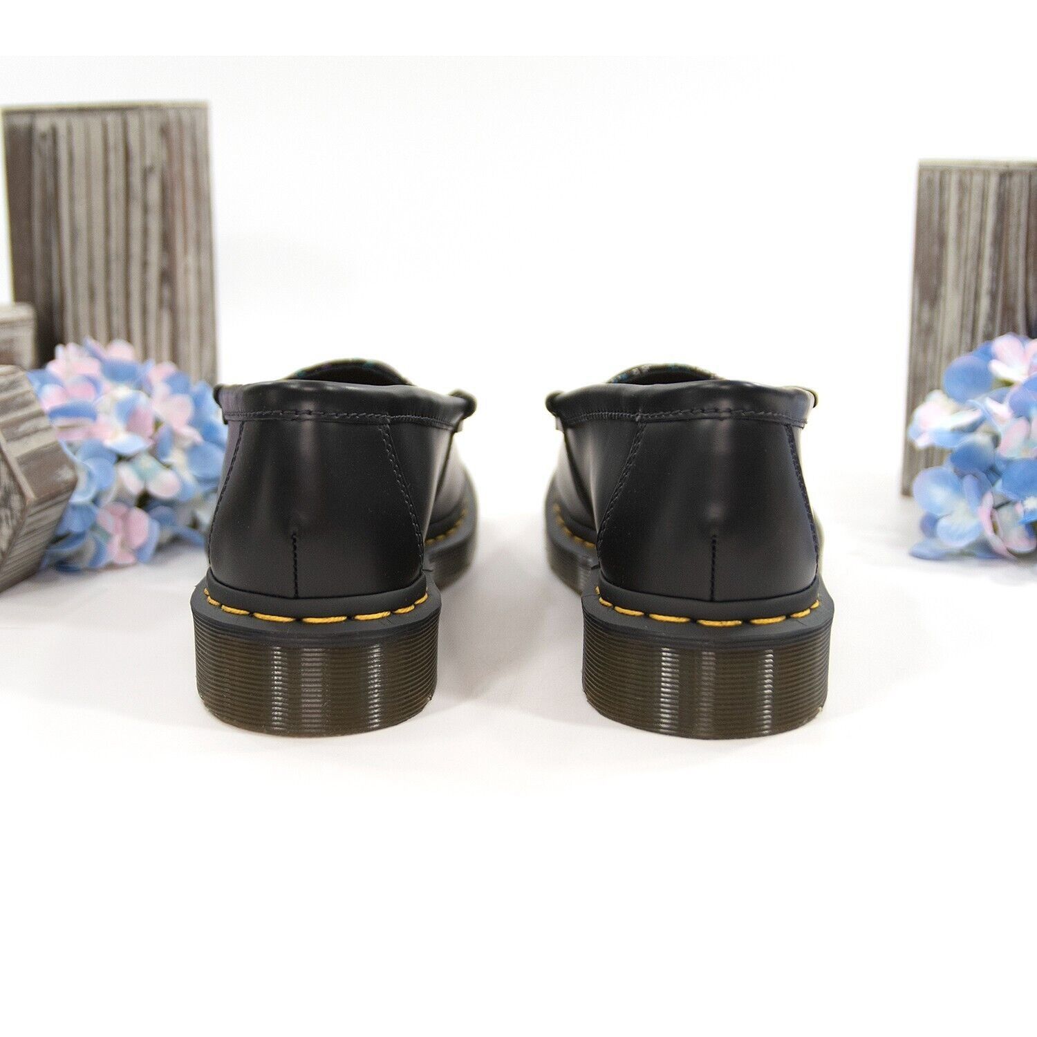 Dr. Martens Dr. Martens Penton Black Leather Rich Purple Floralfer O Size US 9 / IT 39 - 4 Thumbnail