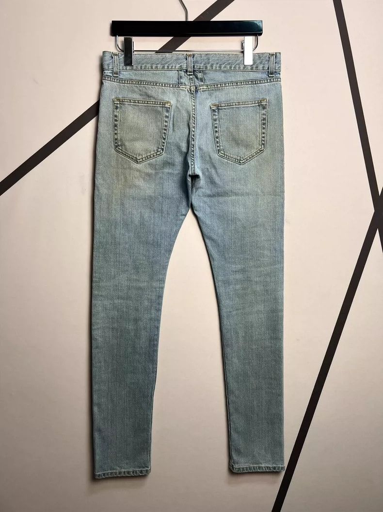 Saint Laurent Paris Saint Laurent Paris 13 Spring/Summer Light Blue Yellow Mud Size US 32 / EU 48 - 2 Thumbnail