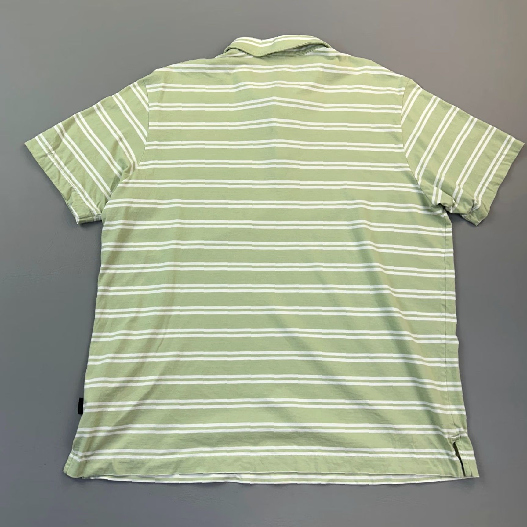 Patagonia Patagonia Daily Polo Shirt Mens XL Green Striped Organic Cotton Hiking Casual Polo Shirt Mens XL Green Striped Organic Cotton Hiking Casual Size US XL / EU 56 / 4 - 6 Thumbnail