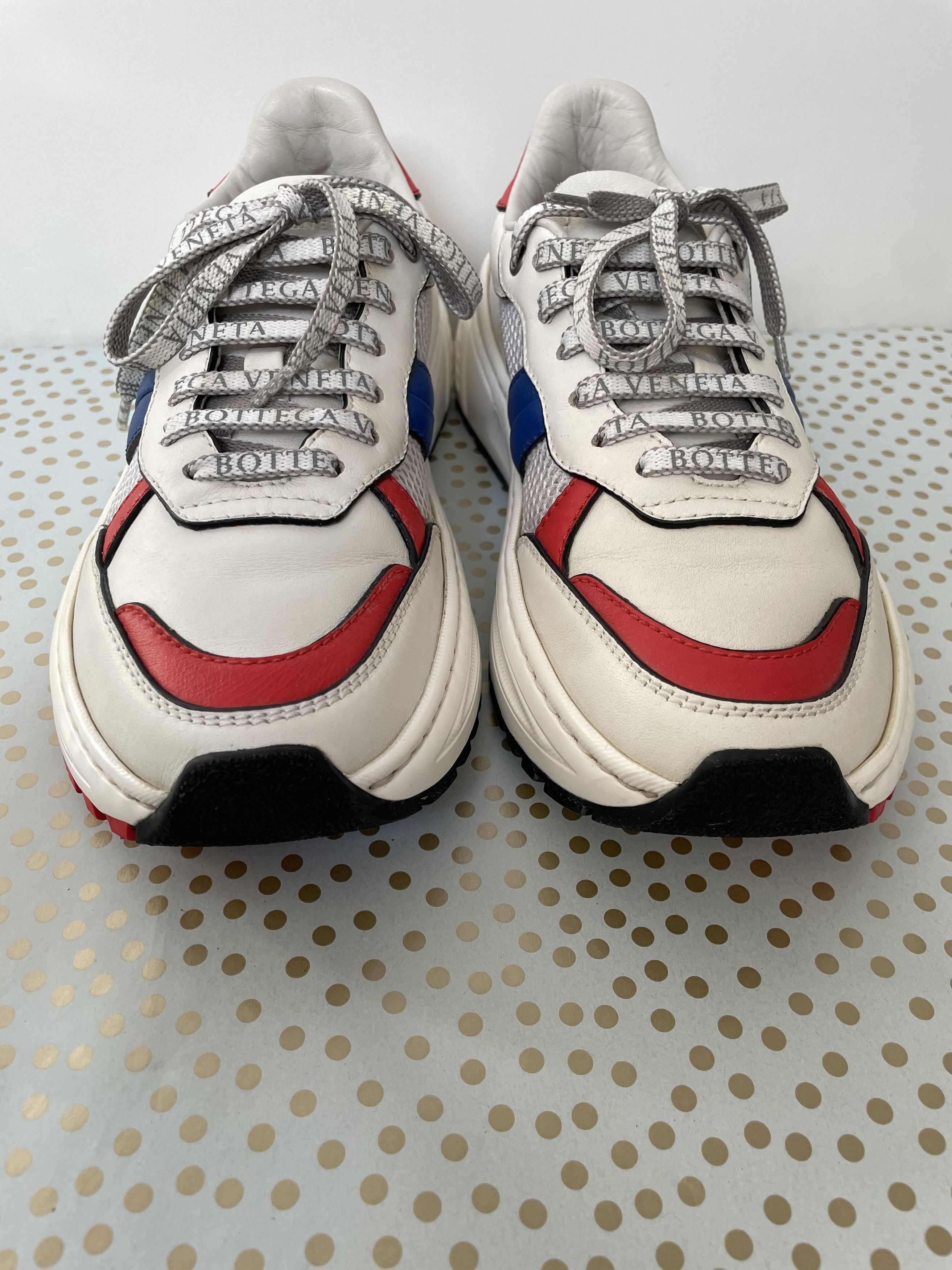 Bottega Veneta Bottega Veneta leather sneakers EU 37 Size US 7 / IT 37 - 3 Thumbnail