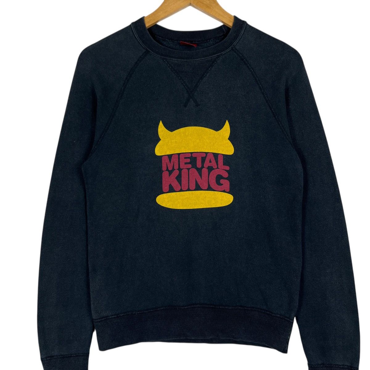Hysteric Glamour 🔥 Vintage Hysteric Glamour Metal King Sweatshirt Size US S / EU 44-46 / 1 - 4 Thumbnail