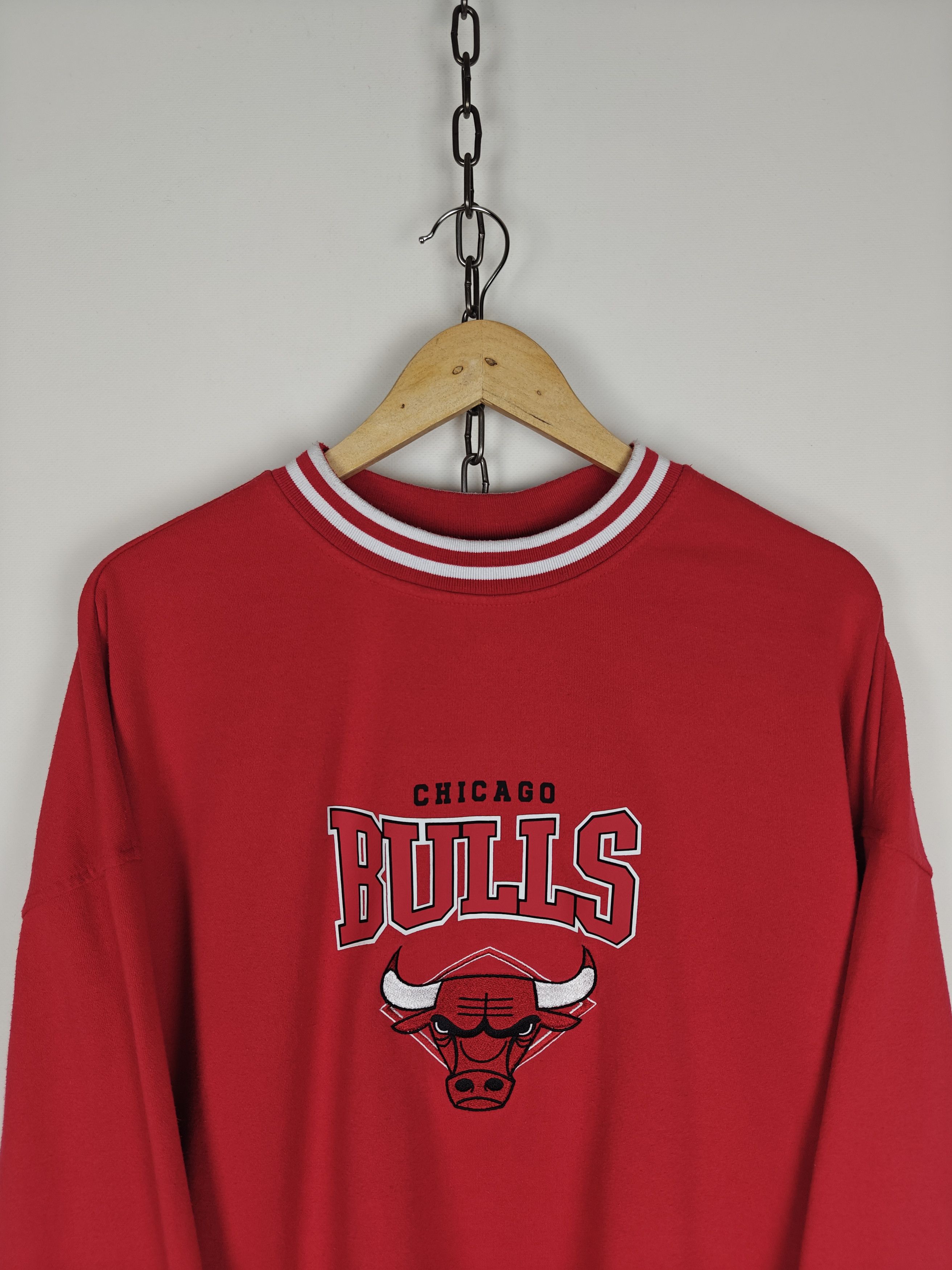 NBA NBA x Chicago Bulls Sweatshirt Crewneck Oversize Pullover L Size US L / EU 52-54 / 3 - 2 Thumbnail