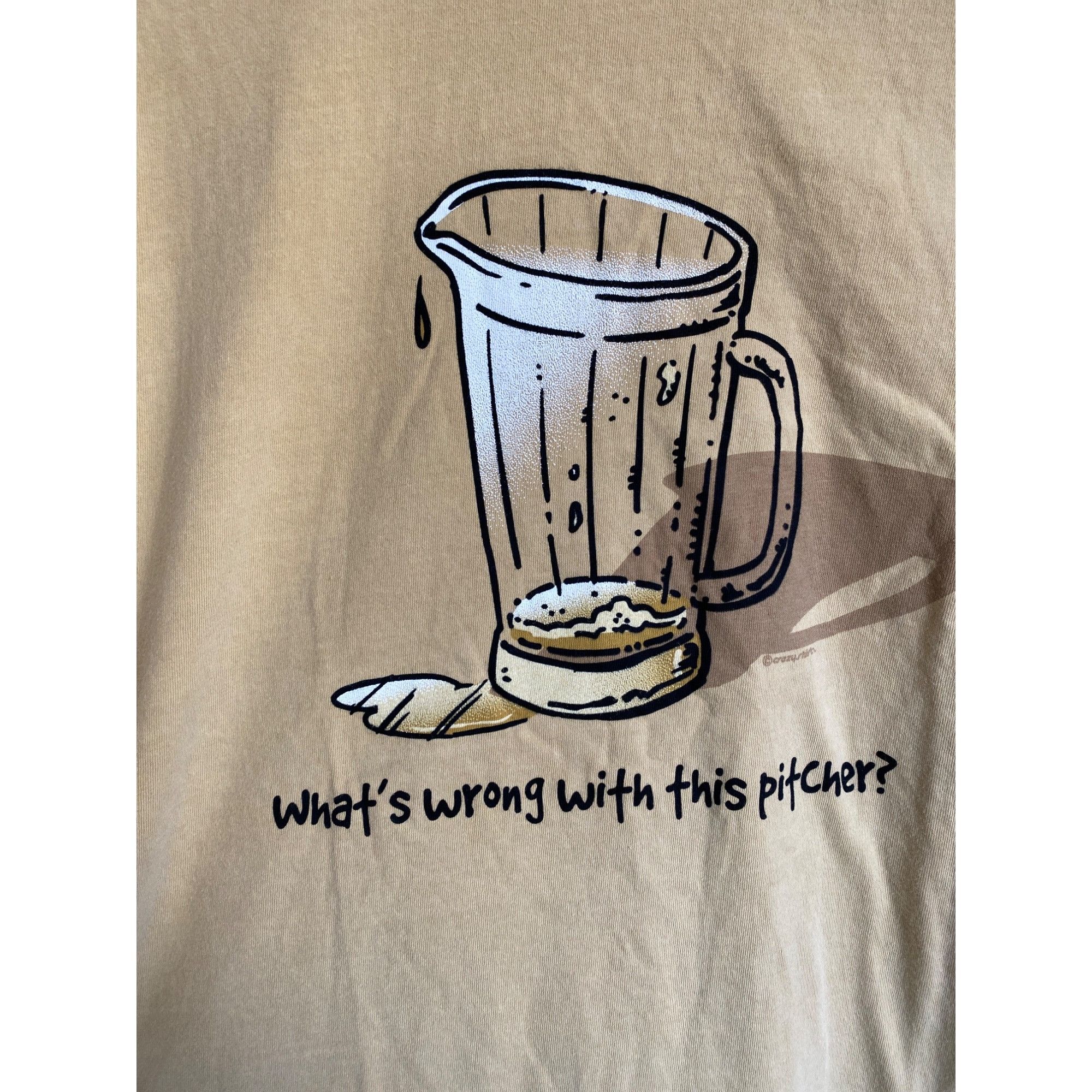 Other CRAZY SHIRTS MEN'S "WHATS WRONG" BEER DYED TEE SHIRT SZ XXL Size US XXL / EU 58 / 5 - 3 Thumbnail