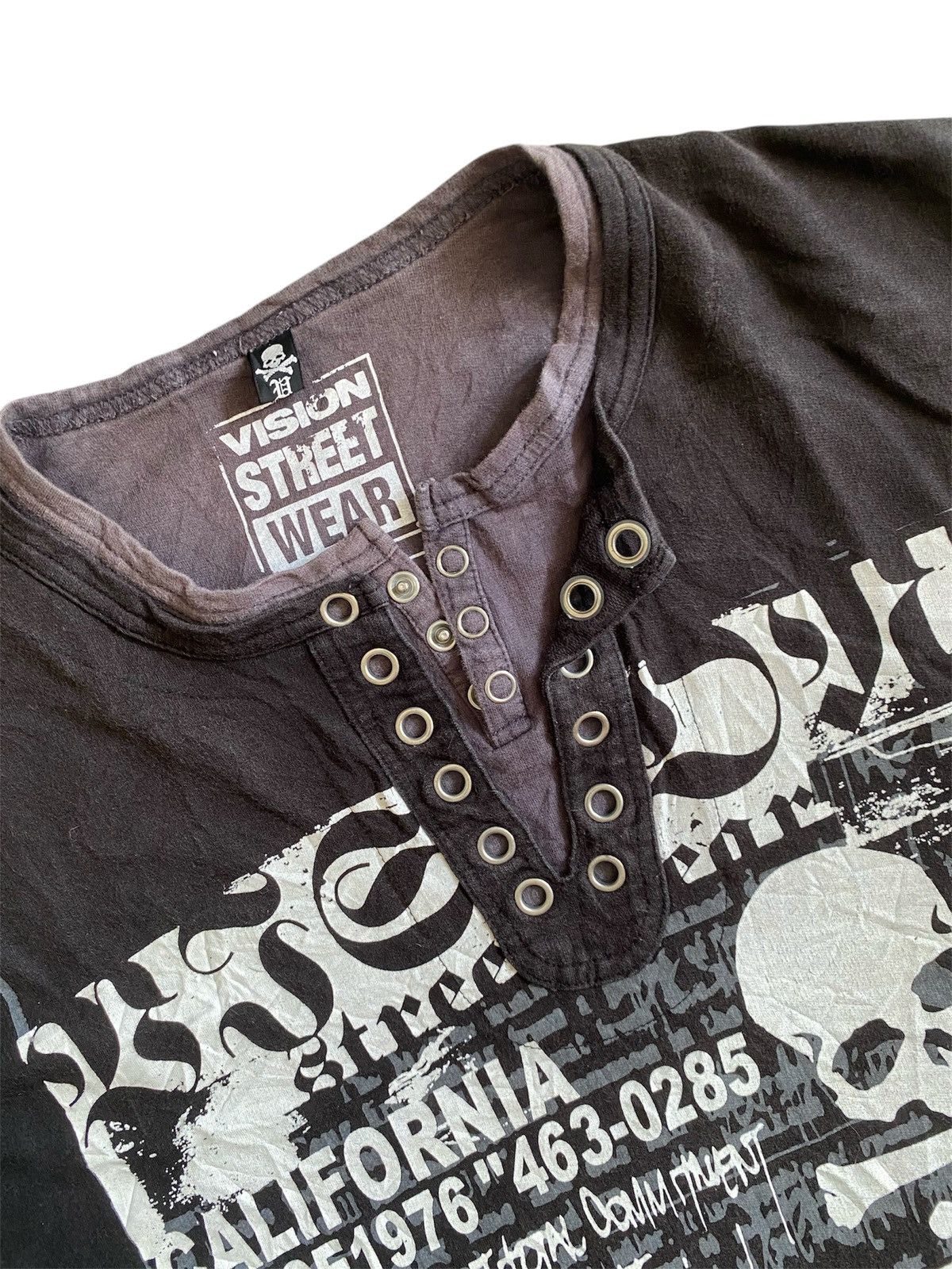If Six Was Nine Vintage VSW x gothic skull cross poem legends neverdie shirt Size US L / EU 52-54 / 3 - 3 Thumbnail