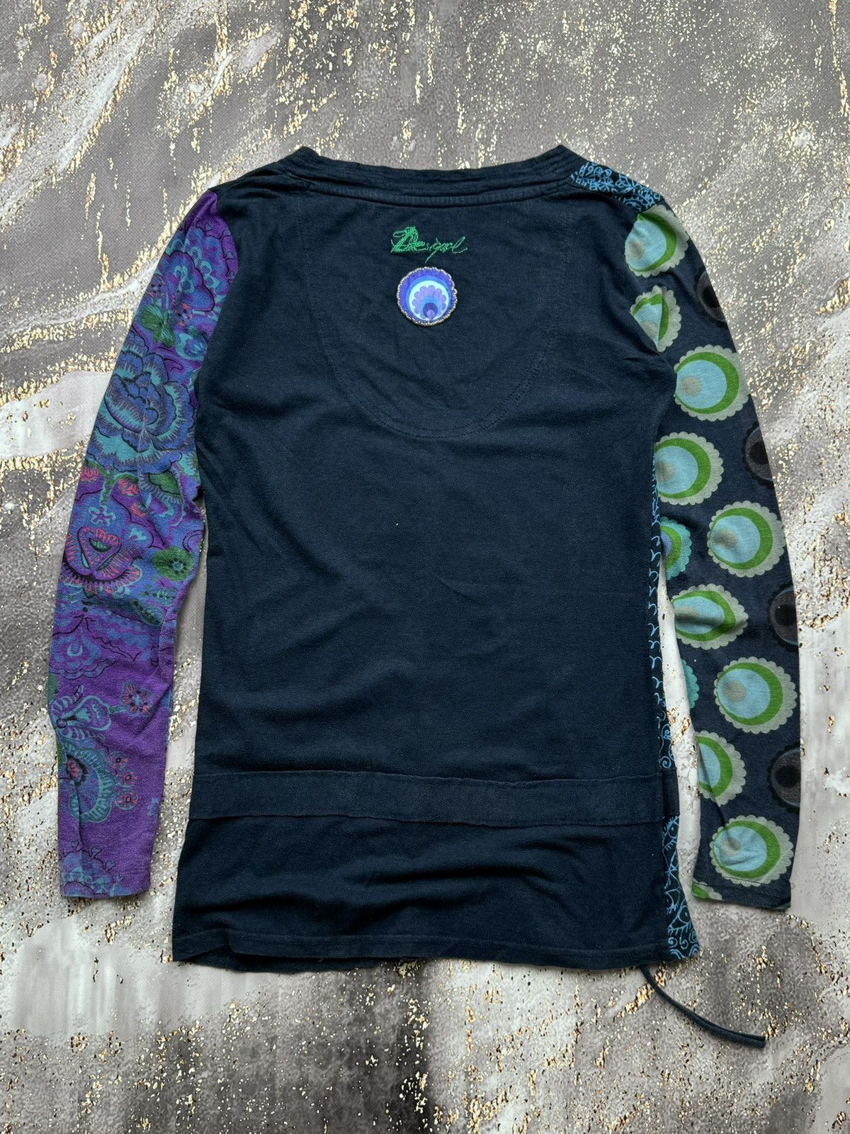 Desigual Desigual Vintage Printed Belted Long Sleeve Size M / US 6-8 / IT 42-44 - 7 Thumbnail