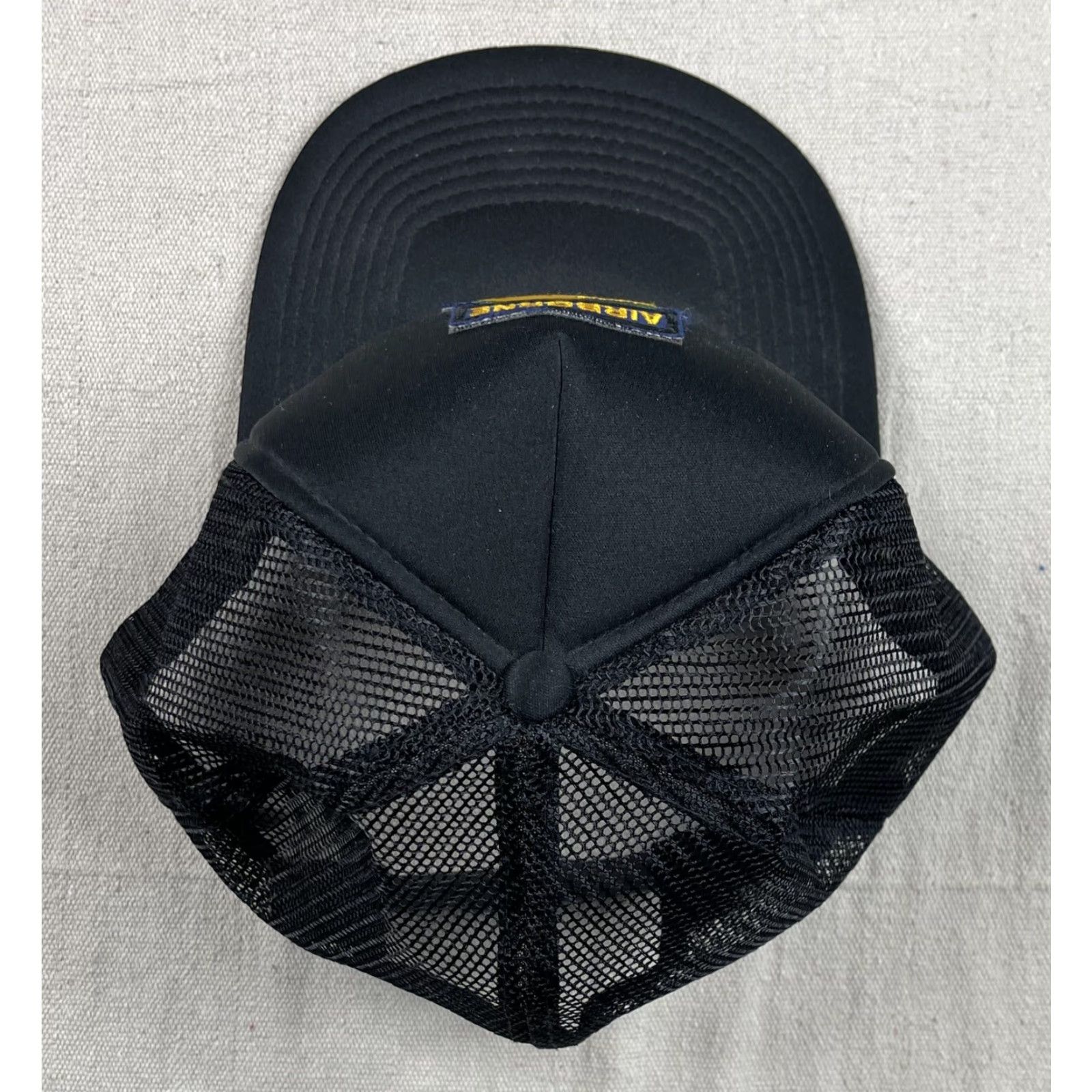 Vintage VINTAGE Sansun AirBorne Patch Snapback Trucker Hat Brigade Sky Soldiers Military Flight Adjustable Black Men Hat Mens Size ONE SIZE - 6 Thumbnail