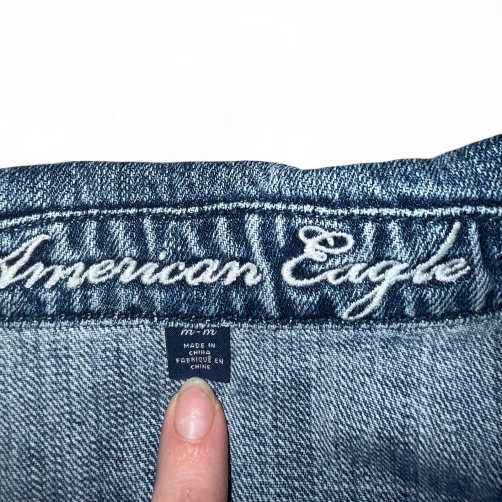 American Eagle Outfitters vintage y2k 2000s American Eagle denim jacket Size M / US 6-8 / IT 42-44 - 6 Thumbnail