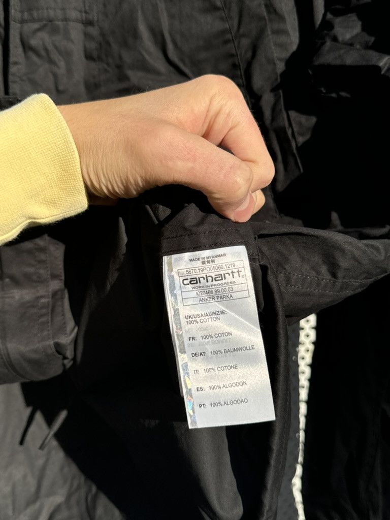 Carhartt Carhartt Anker Parka Wax Jacket Black M Size US M / EU 48-50 / 2 - 7 Thumbnail