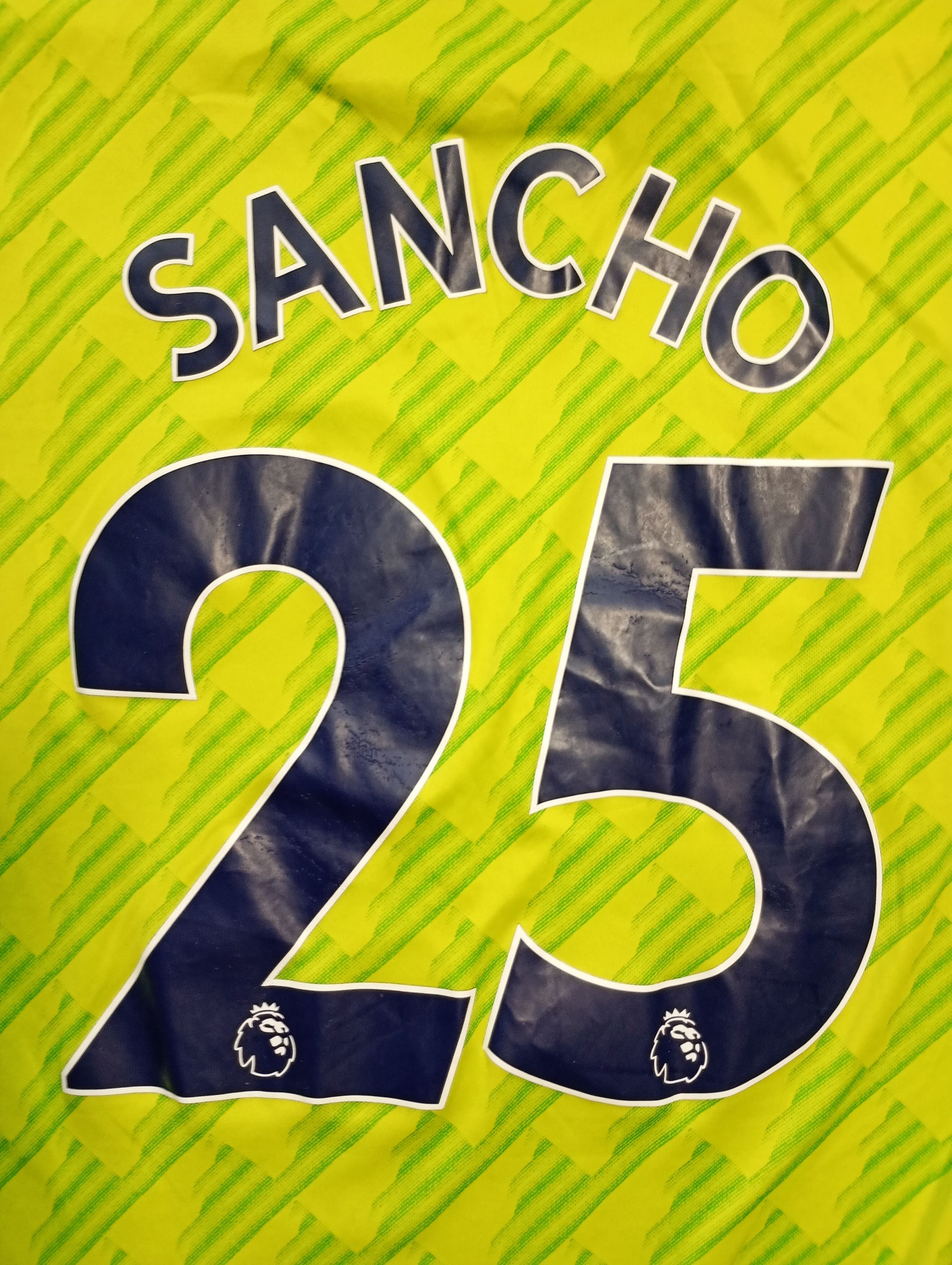 Adidas Adidas Manchester United Third Jersey 25 Sancho 2022-2023 Size US L / EU 52-54 / 3 - 12 Thumbnail