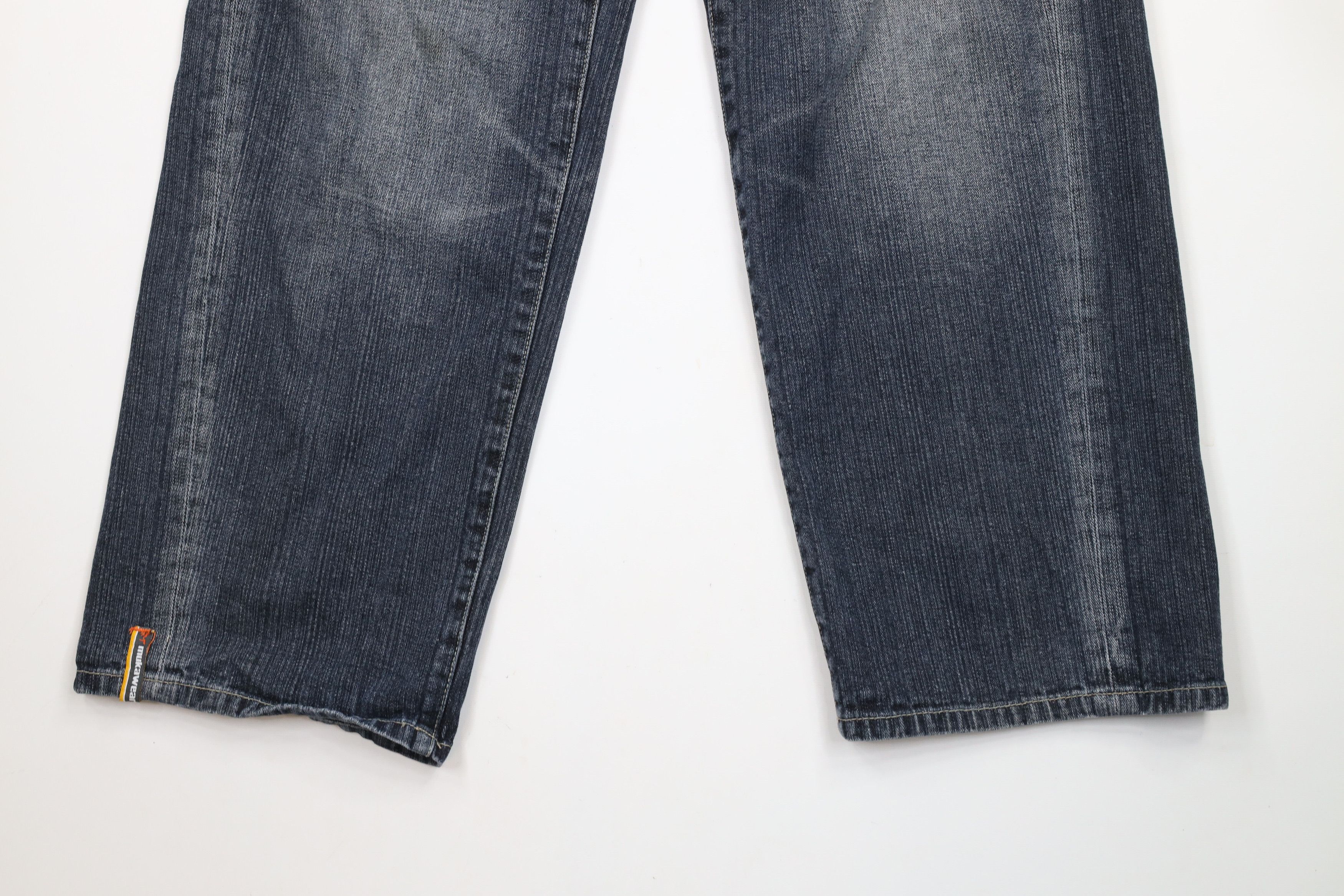 Vintage Vintage 90s Y2K Streetwear Wide Leg Skateboard Rave Jeans Size US 32 / EU 48 - 4 Thumbnail