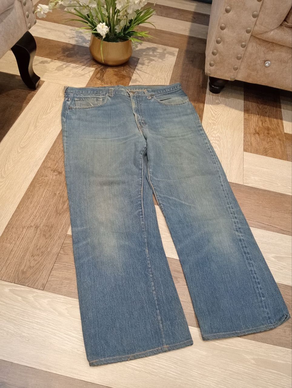 Levi's LEVI'S VINTAGE 517 TOP BUTTON #2 DENIM PANTS Size US 36 / EU 52 - 3 Thumbnail
