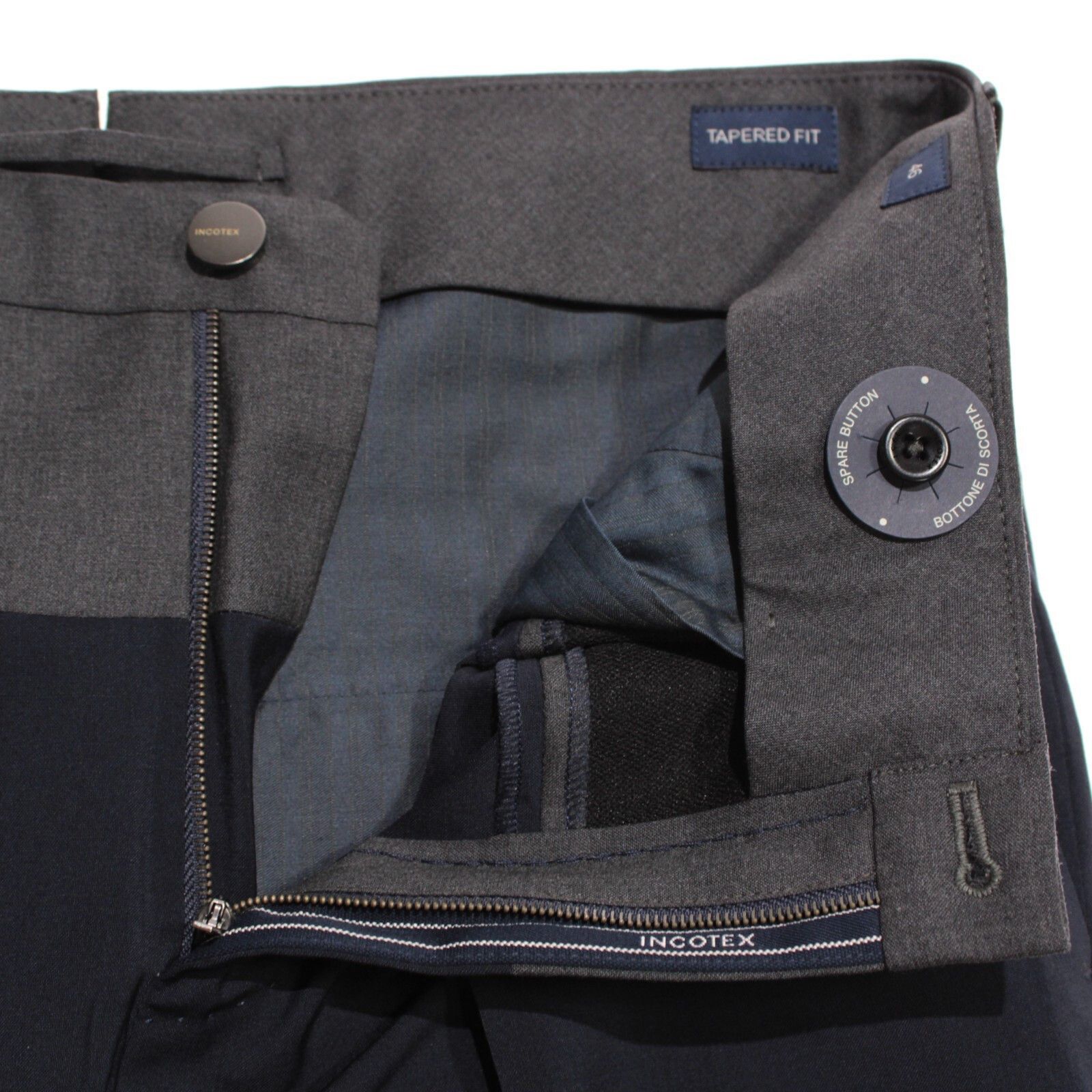 Incotex INCOTEX New with tags Dress Pants Size 30 US In Blue Size US 30 / EU 46 - 4 Thumbnail