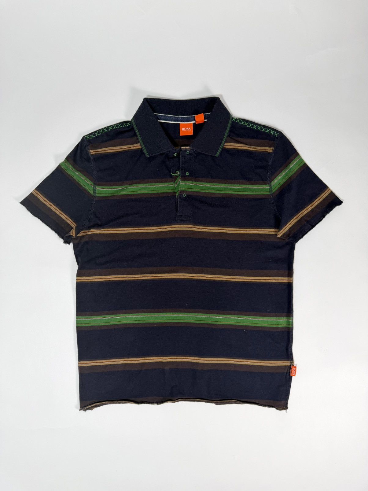 Hugo Boss Hugo Boss Orange Label S/S Polo Size US M / EU 48-50 / 2 - 2 Thumbnail