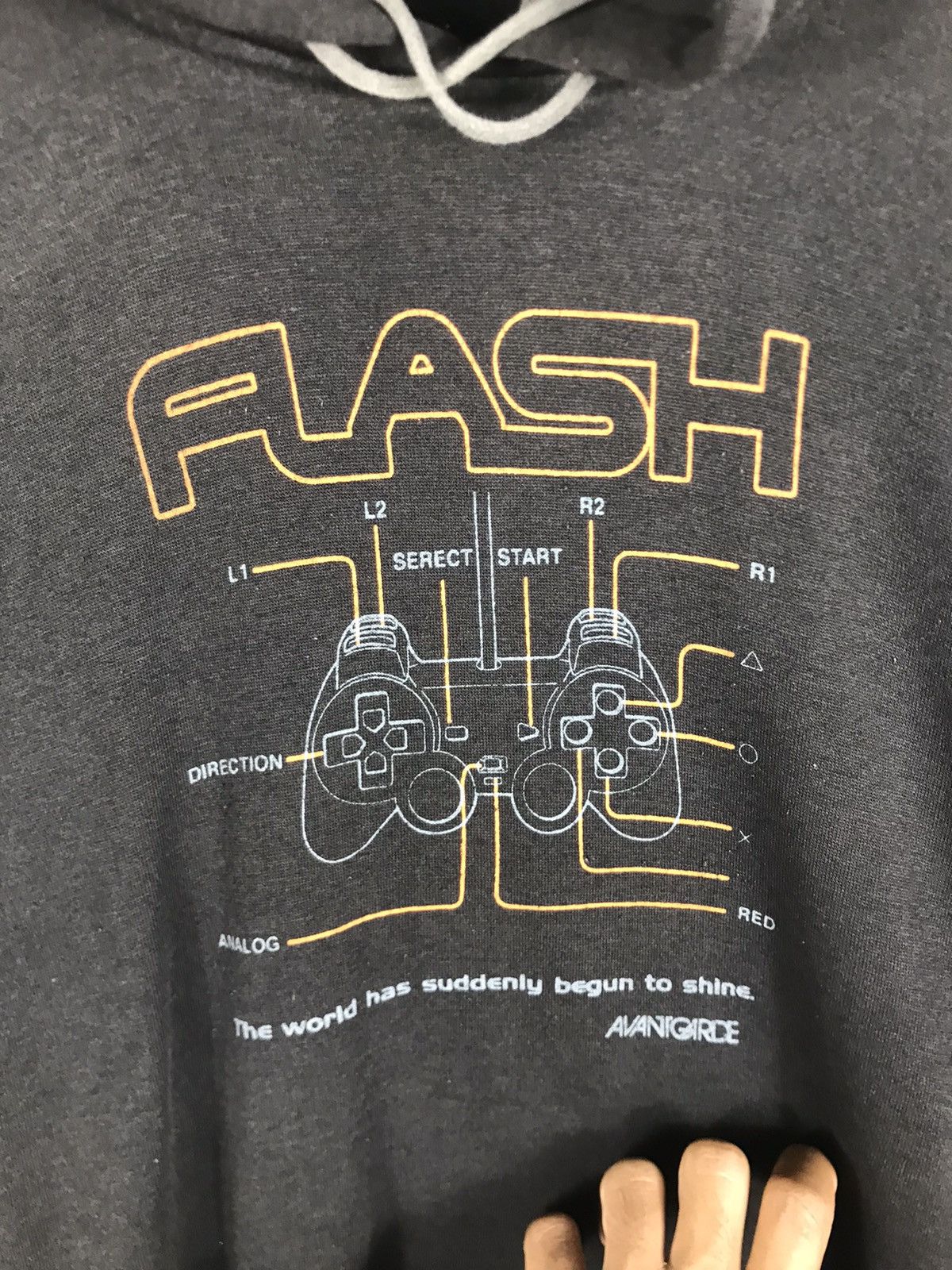 Japanese Brand 🔥Patina Vintage Avant Garde Hooded Sweatshirt Size US M / EU 48-50 / 2 - 11 Thumbnail