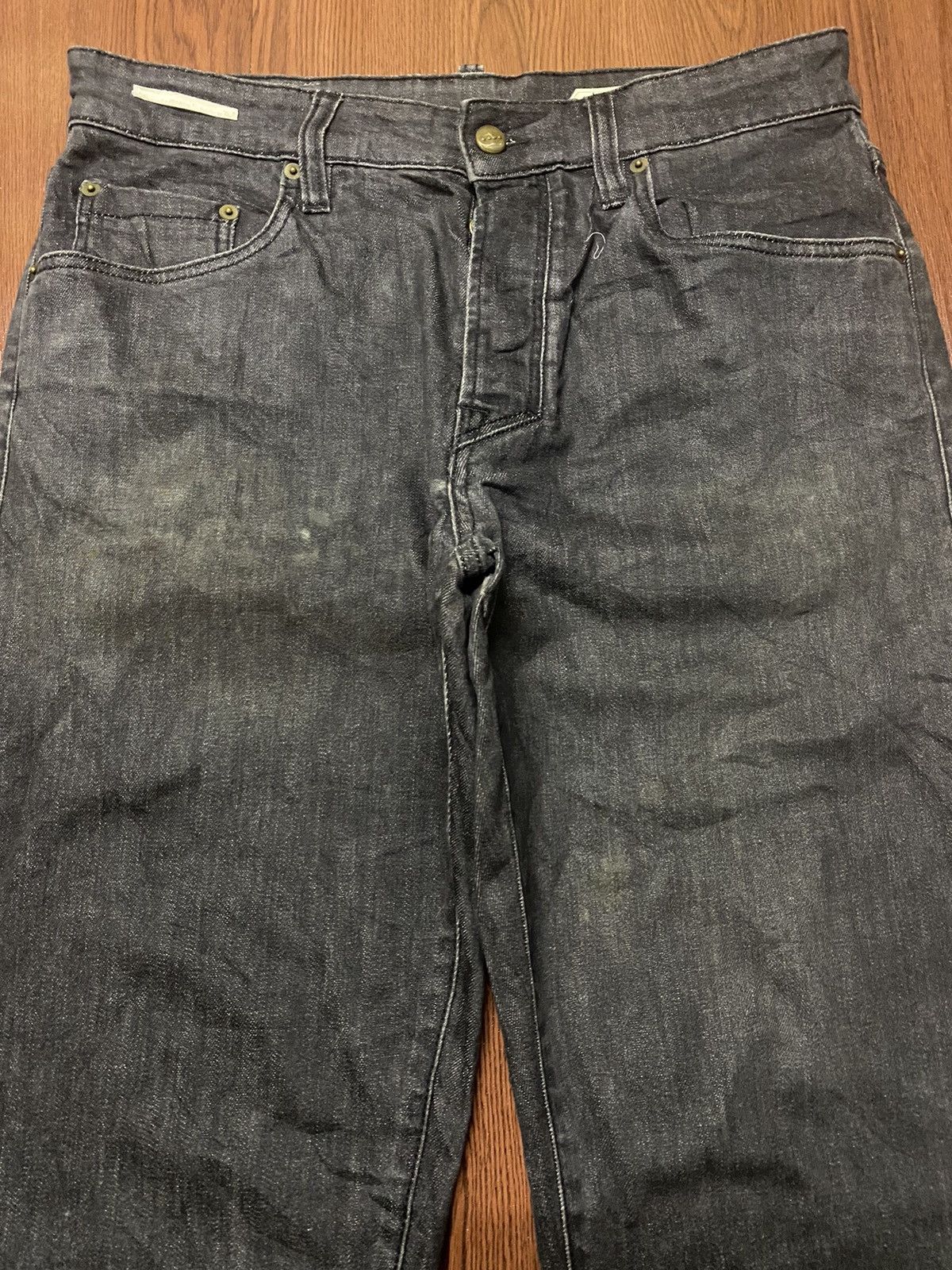 Japanese Brand Vintage Japanese Brand Faded Wash Loose Jeans Size US 33 - 3 Thumbnail