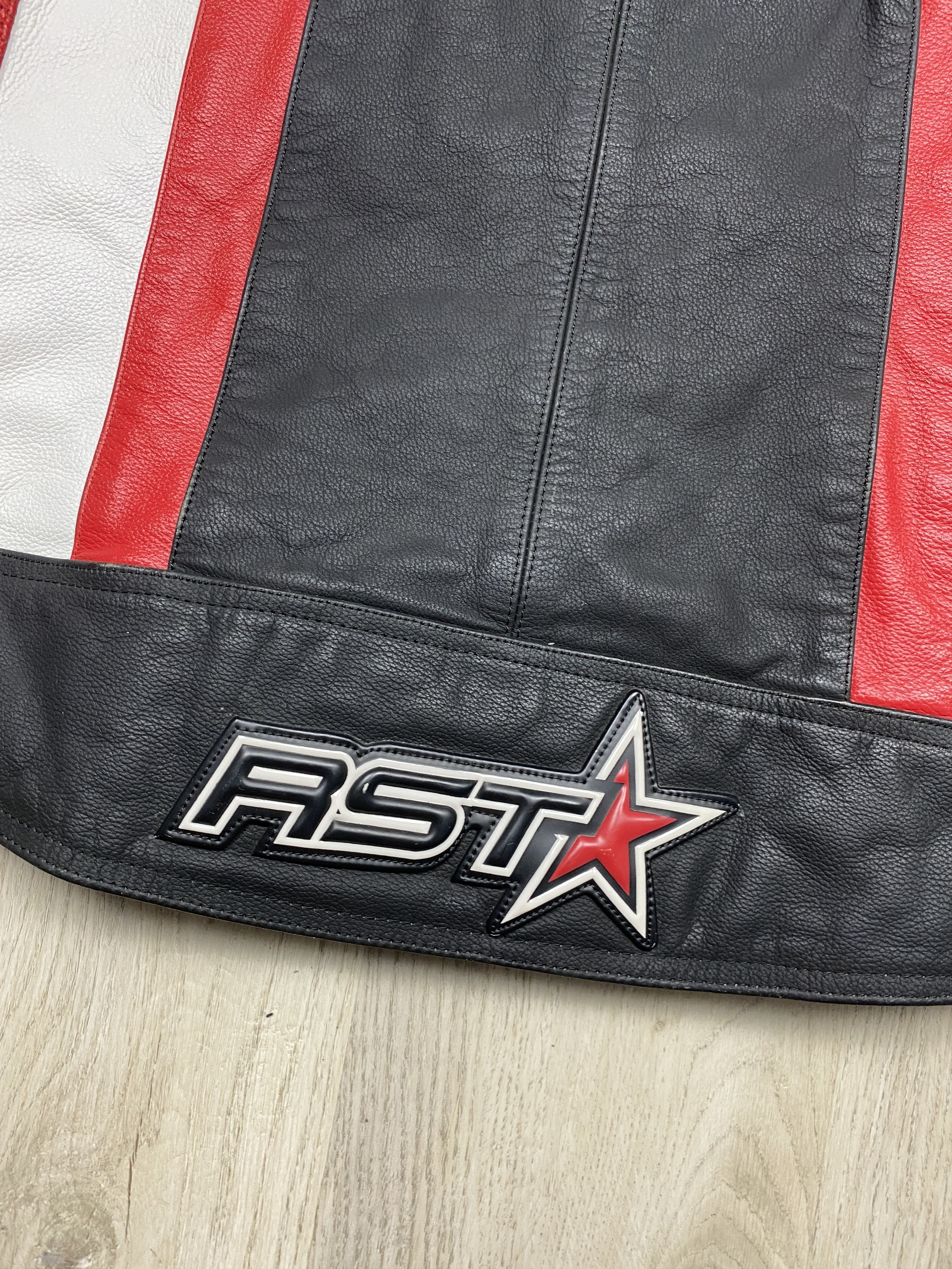 Genuine Leather RST Moto Leather Jacket + Pants Racing Suit Overall Size US M / EU 48-50 / 2 - 15 Thumbnail
