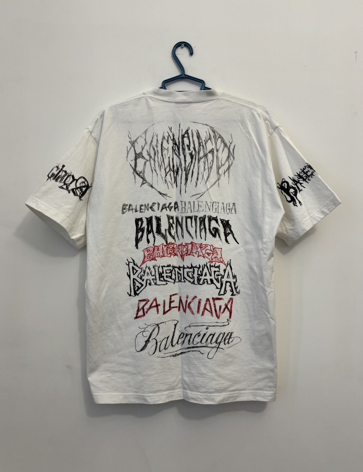 Balenciaga Balenciaga DIY Metal T-Shirt Size US S / EU 44-46 / 1 - 2 Thumbnail