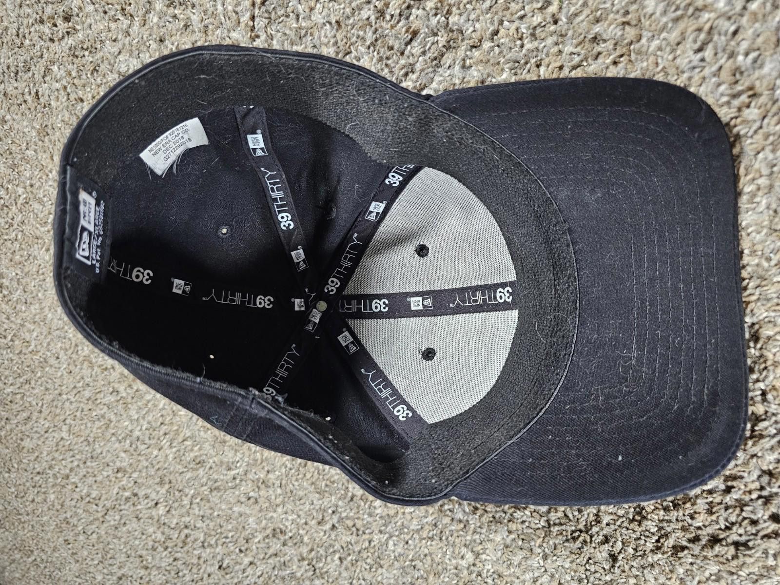 New Era NewEra 39Thirty black on black TREK hat L/XL Size ONE SIZE - 6 Thumbnail
