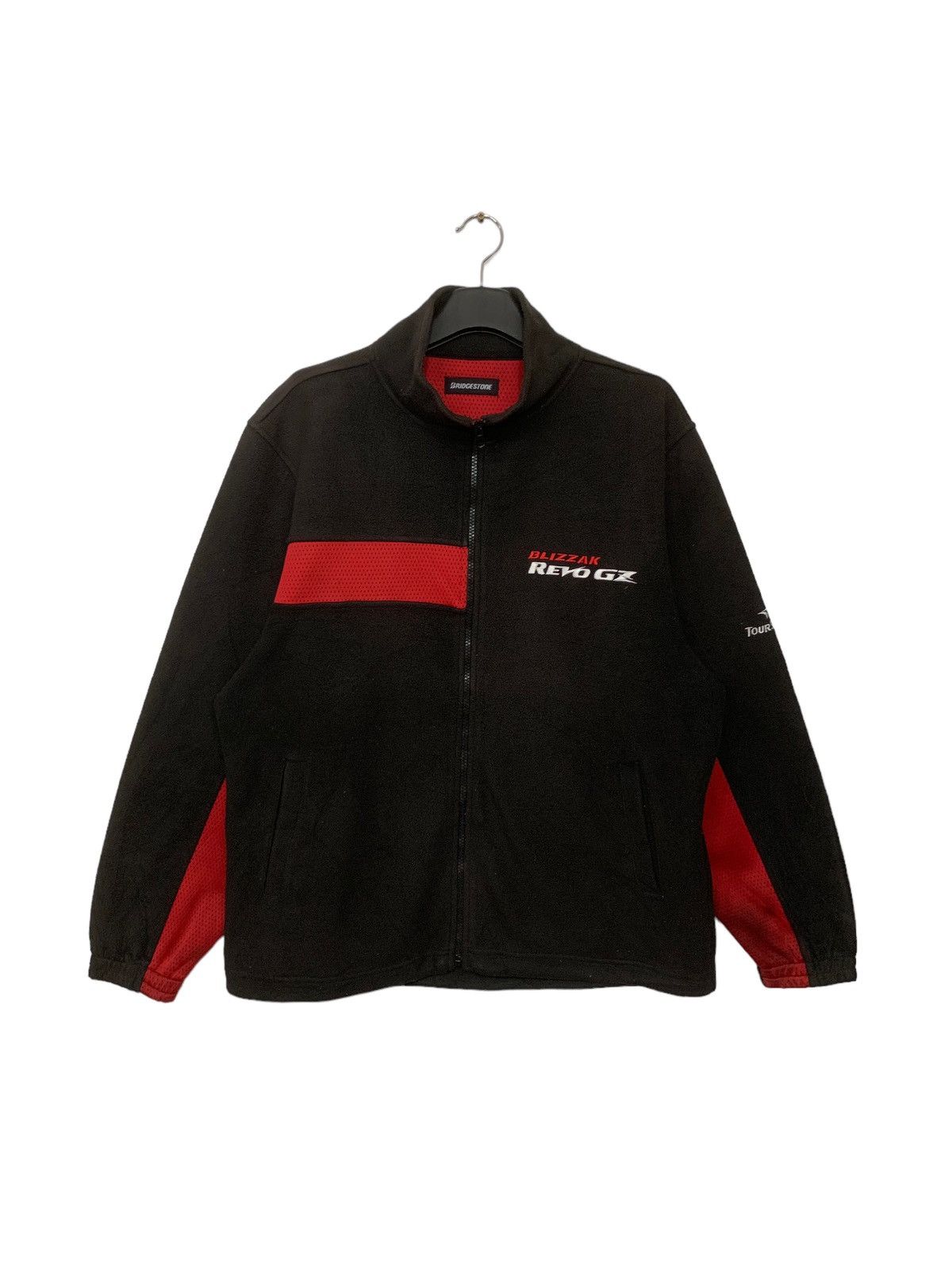 RARE VINTAGE BLIZZAK REVO GZ BRIDGESTONE FLEECE FULL ZIPPER