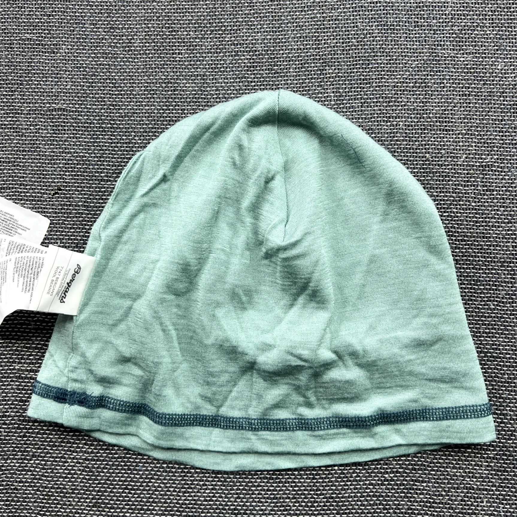 Vintage Bergans of Norway Beanie Hat One Size Merino Wool Lightweight Outdoor Stretch Blue Unisex Adults Womens Mens Size ONE SIZE - 2 Thumbnail