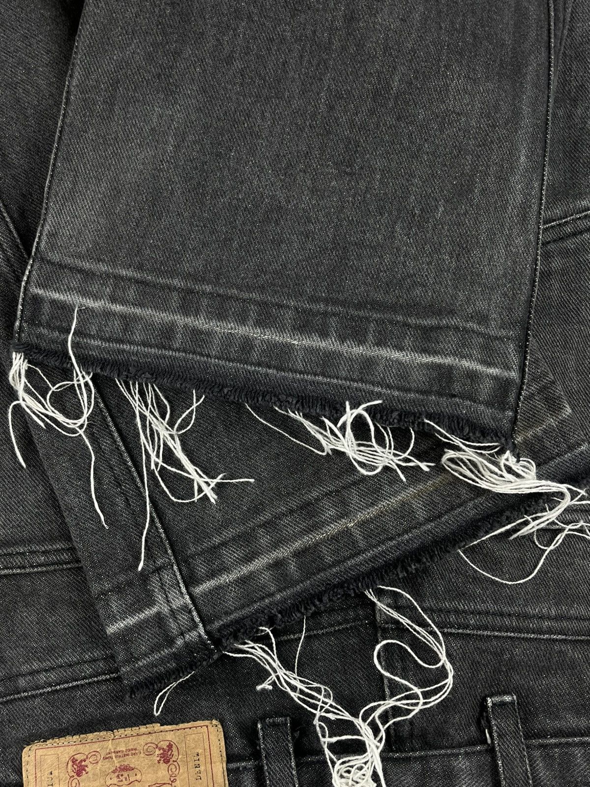 Raf Simons AW03 Raf Simons Closer Bootcut Raw Hem Grey Denim Jeans Size US 30 / EU 46 - 7 Thumbnail