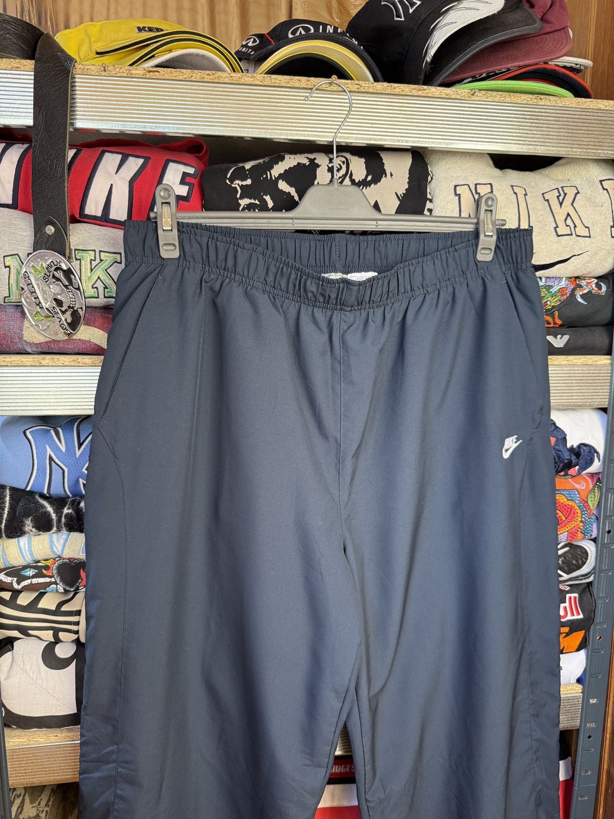 Japanese Brand Nike Vintage Pants Baggy Sweatpants Drill Japanese Hype Y2K Size US 38 / EU 54 - 3 Thumbnail