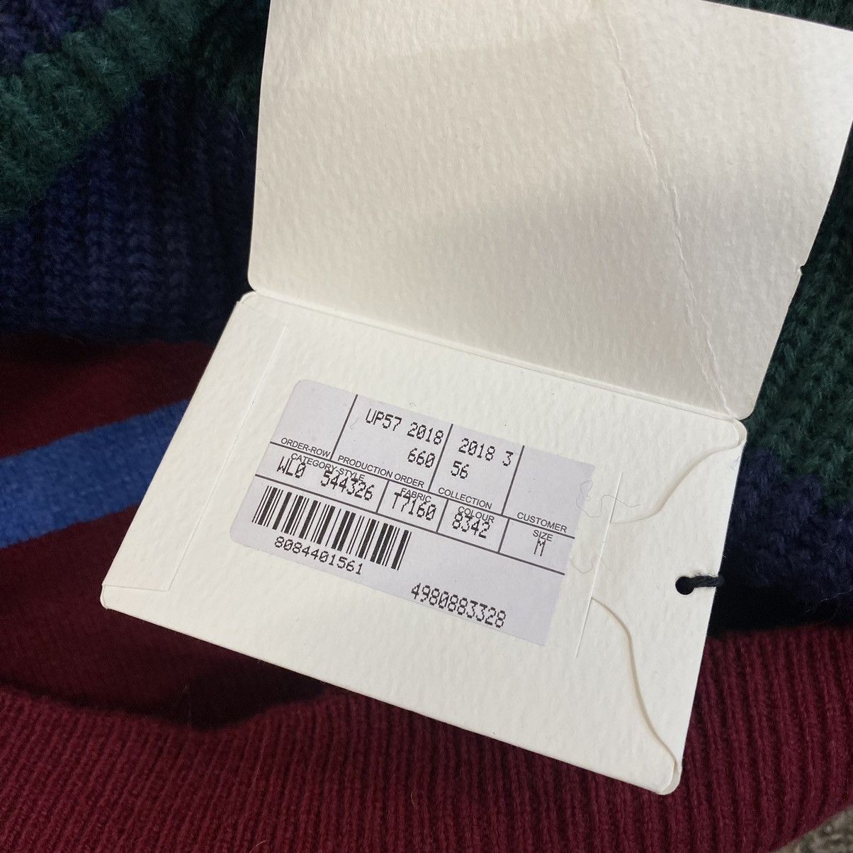 Balenciaga Balenciaga Brand New Striped Knit Fleece Size US M / EU 48-50 / 2 - 6 Thumbnail