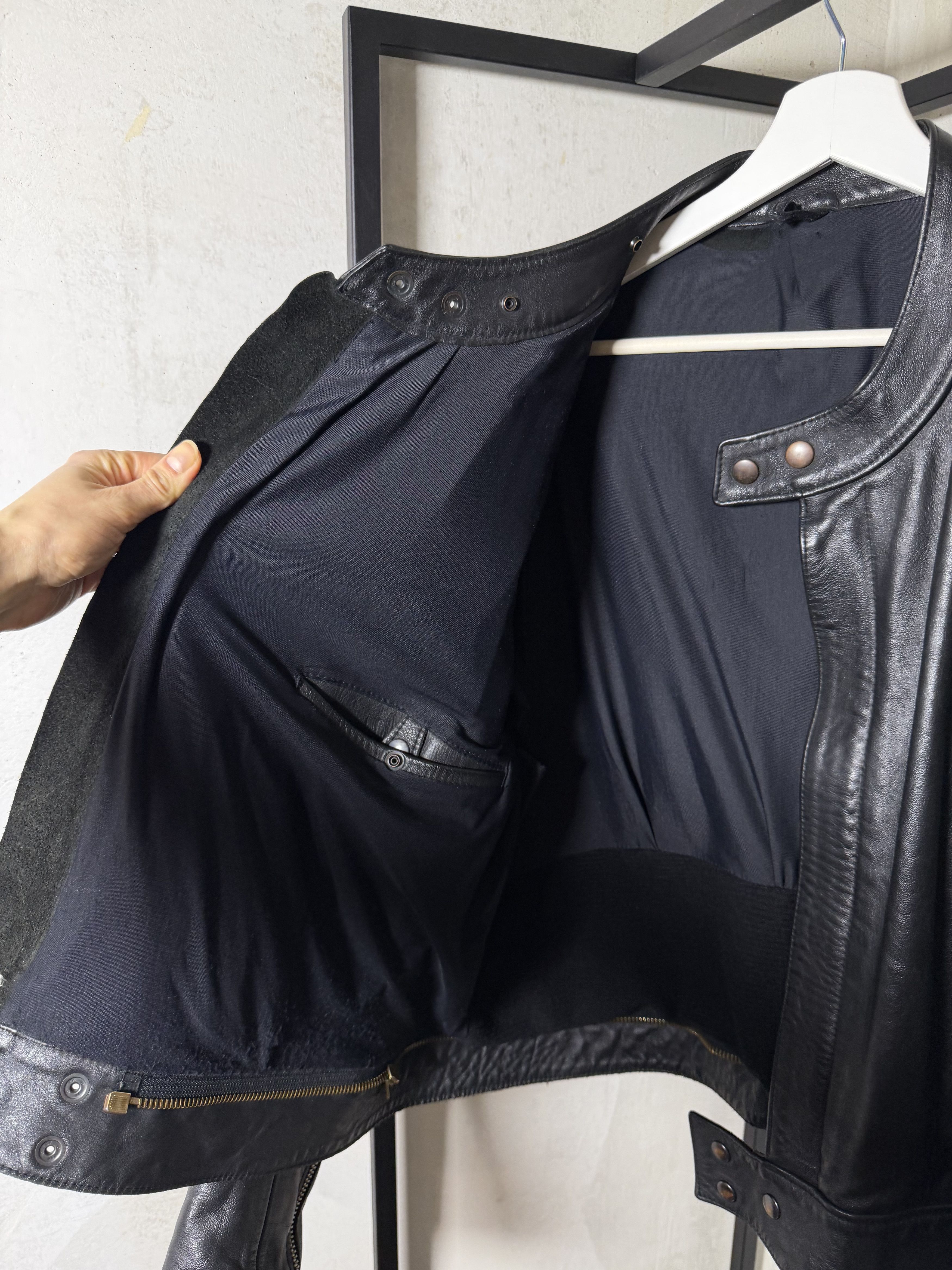 Genuine Leather Genuine Leather Biker Jacker Size US XXL / EU 58 / 5 - 4 Thumbnail