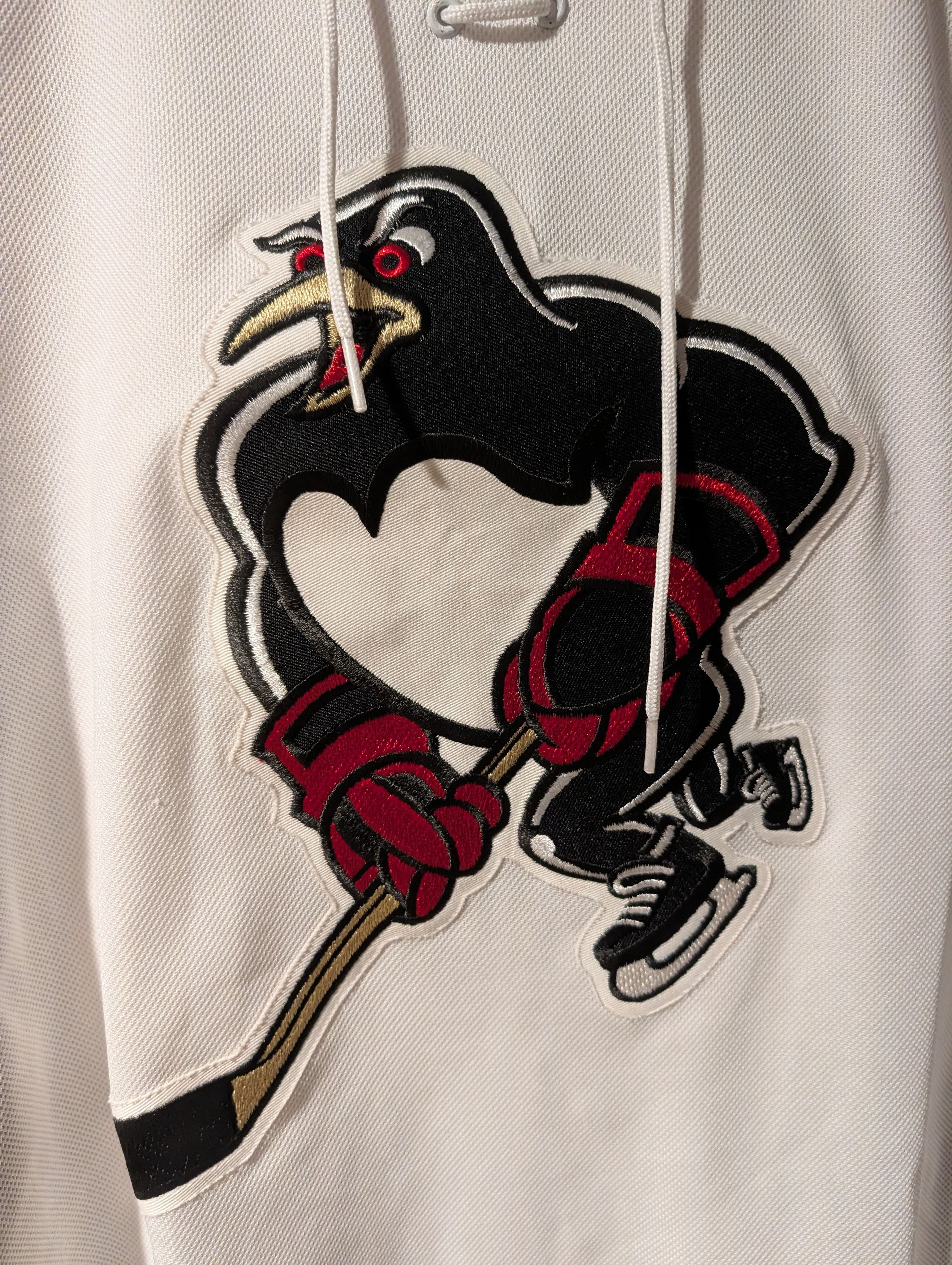 NHL Reebok Wilkes-Barre Scranton Penguins WBS AHL Hockey Jersey Size US M / EU 48-50 / 2 - 2 Thumbnail