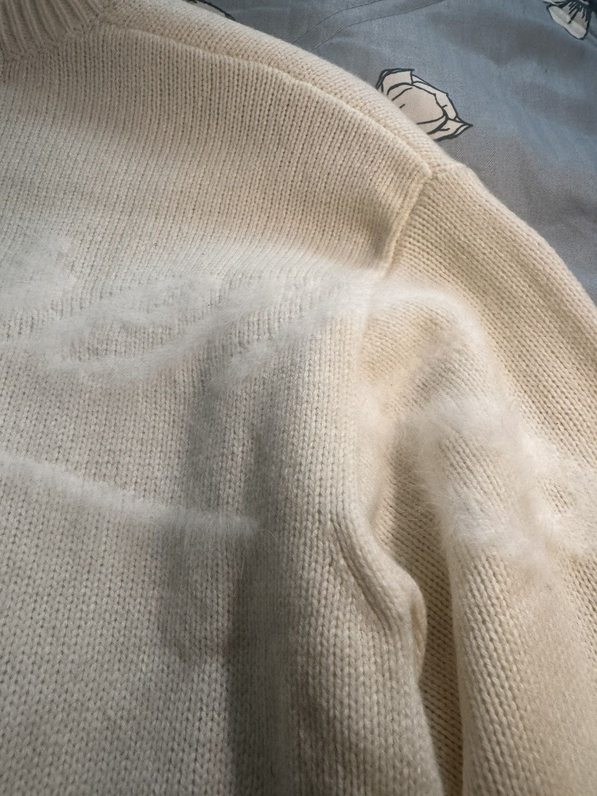 Supreme SUPREME ANGORA IVORY SWEATER Size US S / EU 44-46 / 1 - 4 Thumbnail