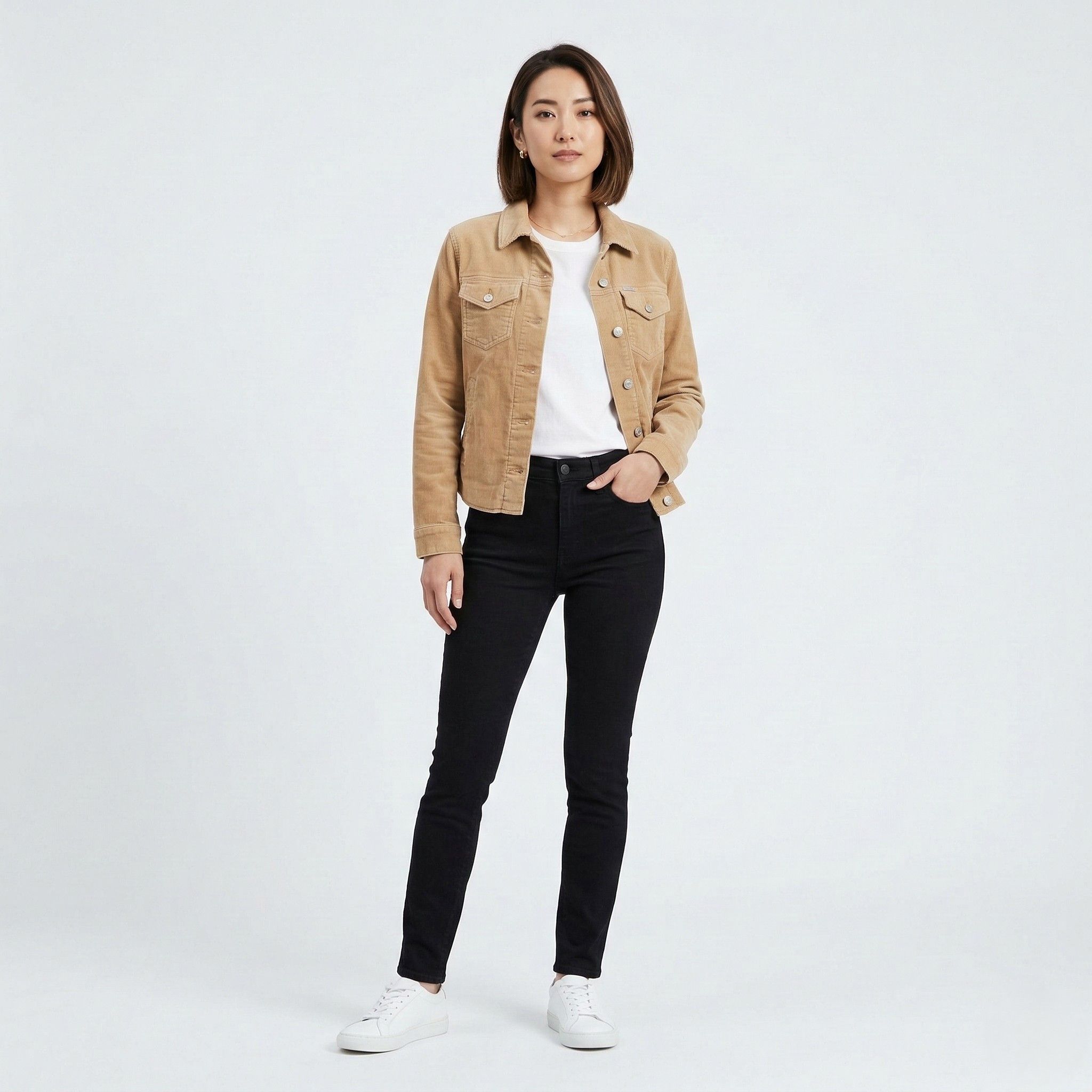 Calvin Klein Calvin Klein Jeans Women S Denim Shirt Beige 0235 Size S / US 4 / IT 40 - 1 Thumbnail
